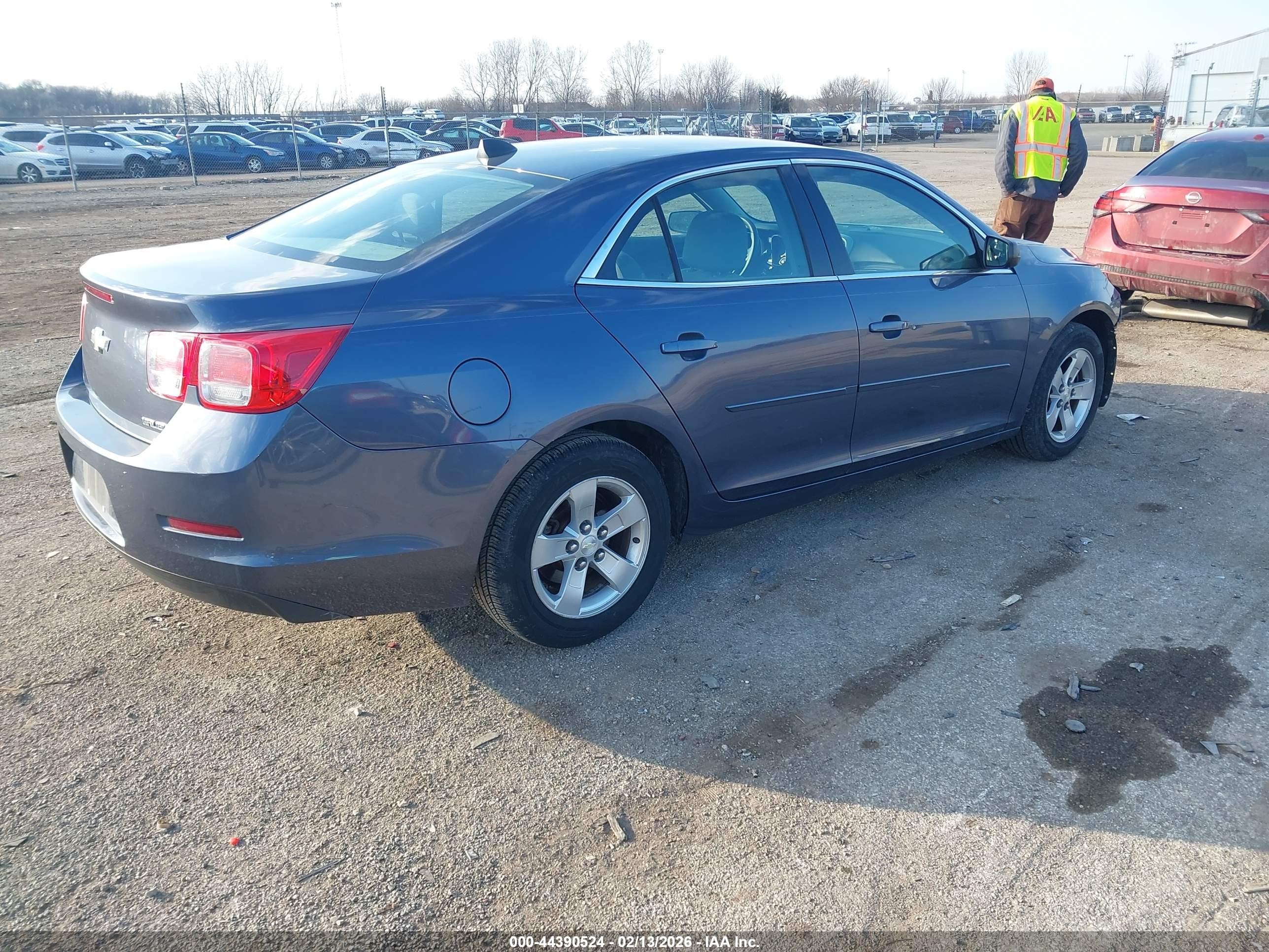 2013 Chevrolet Malibu 1ls Blue vin: 1G11B5SAXDF199765