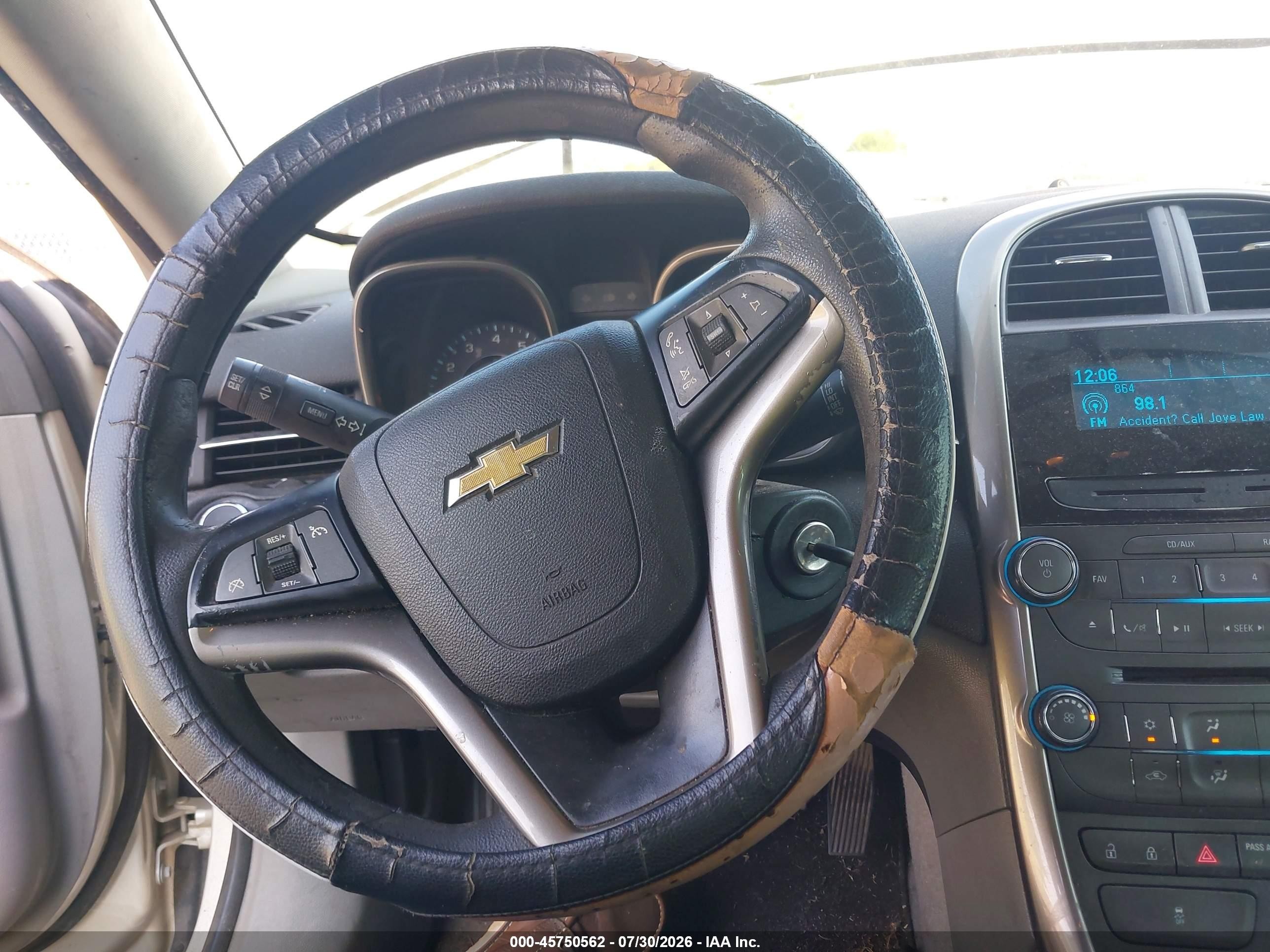 2013 Chevrolet Malibu 1ls Gray vin: 1G11B5SAXDF213017