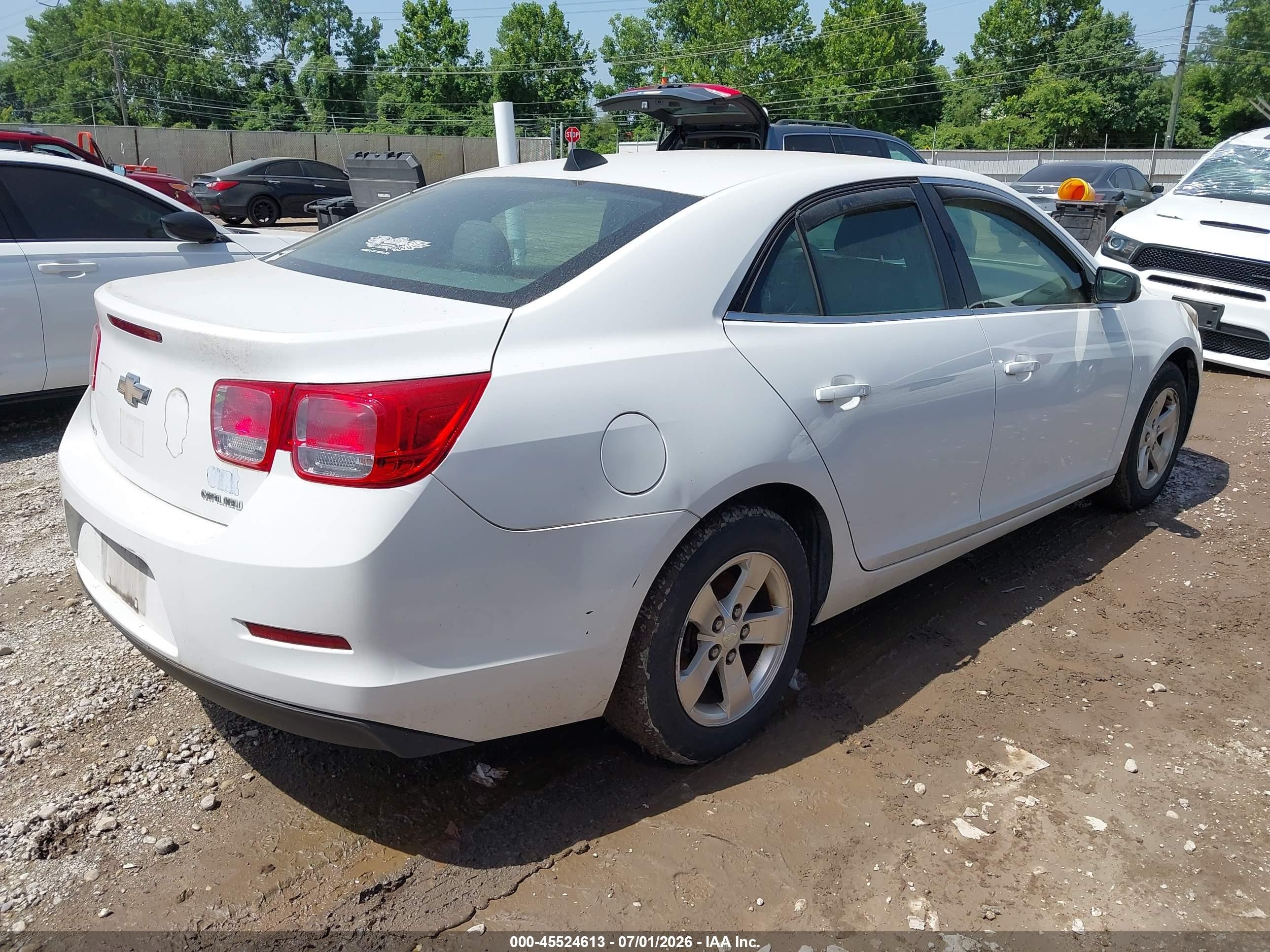 2013 Chevrolet Malibu 1ls White vin: 1G11B5SAXDF229816
