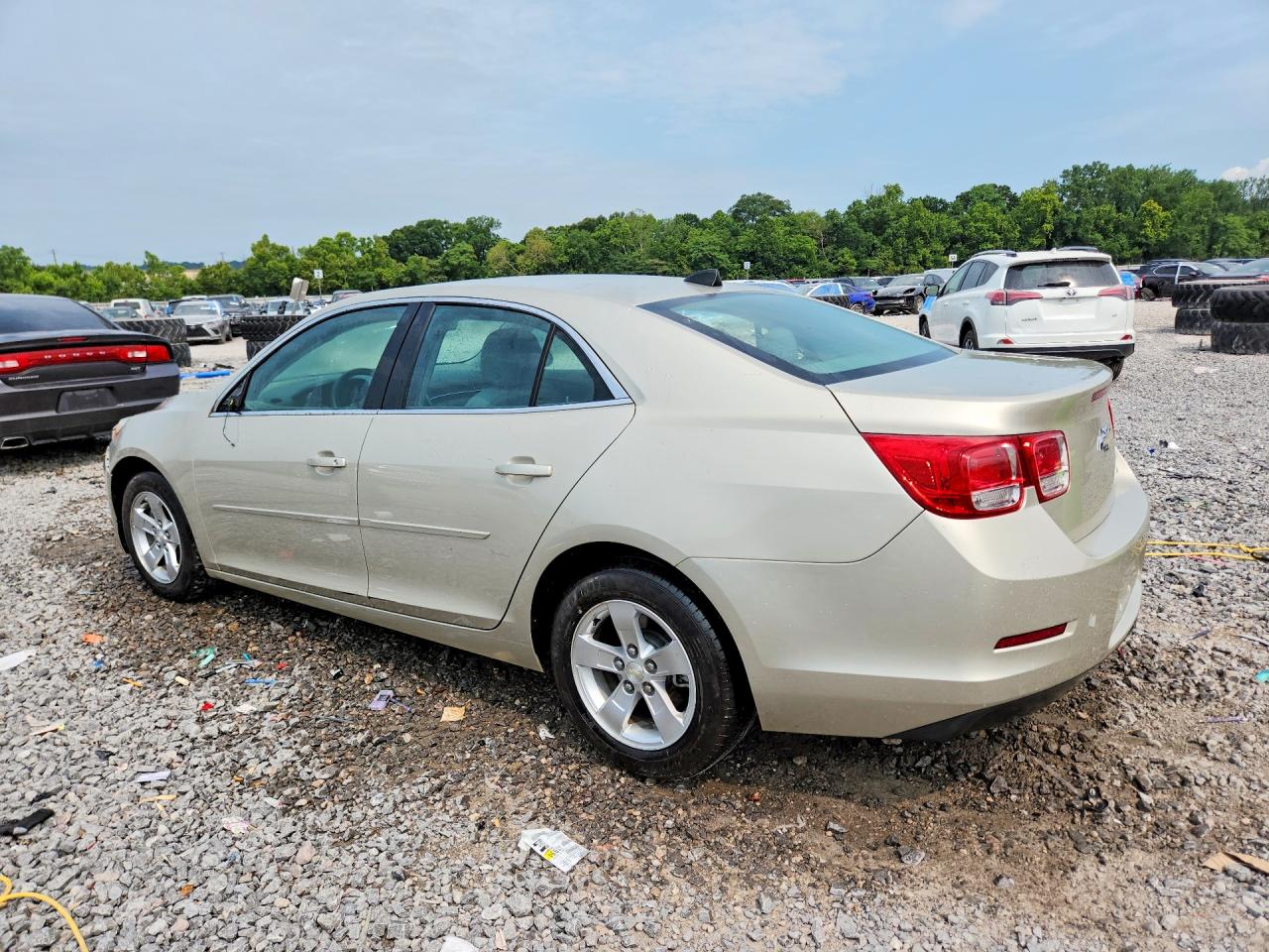 2013 Chevrolet Malibu Ls Beige vin: 1G11B5SAXDF231758