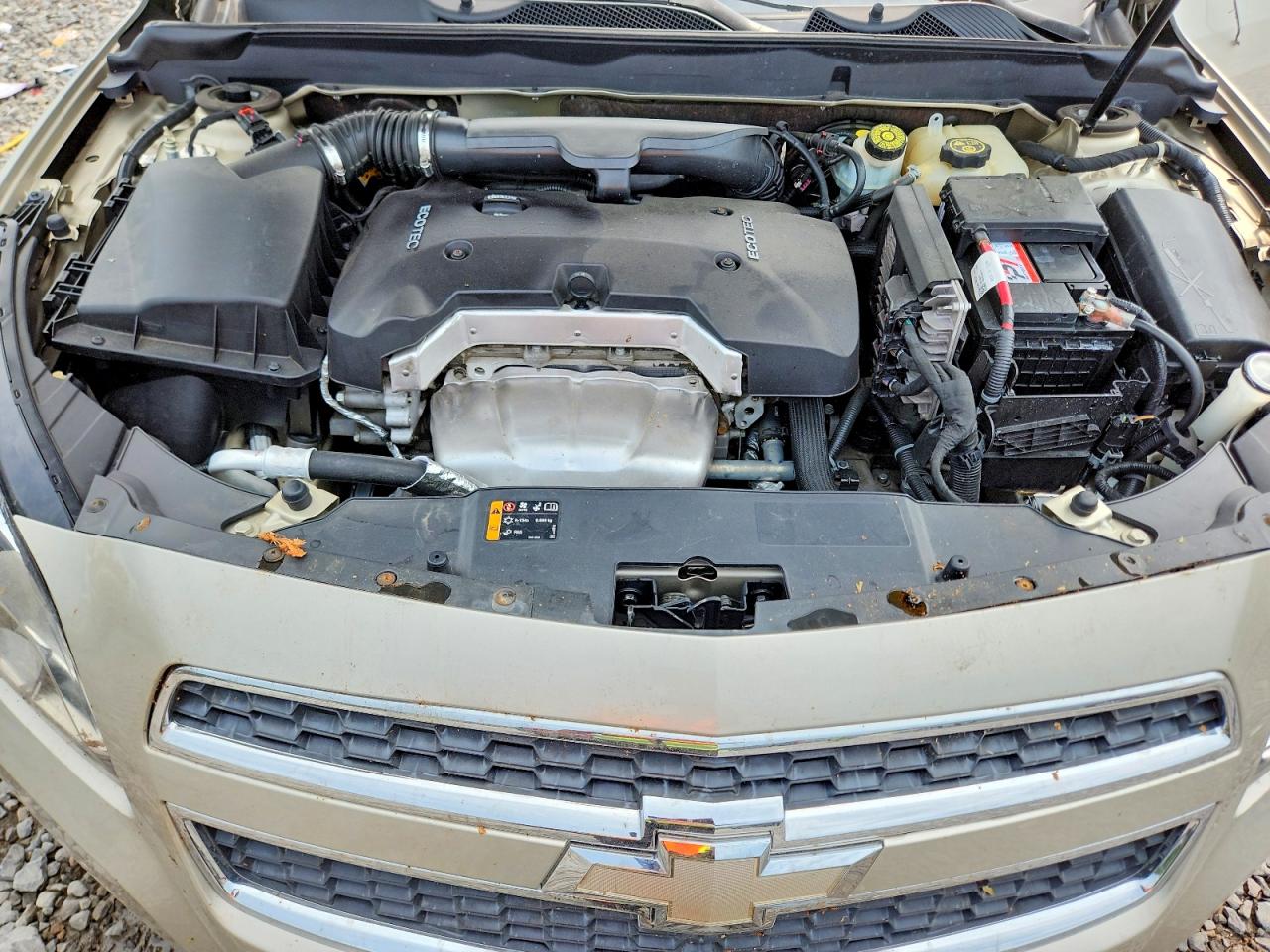 2013 Chevrolet Malibu Ls Beige vin: 1G11B5SAXDF231758