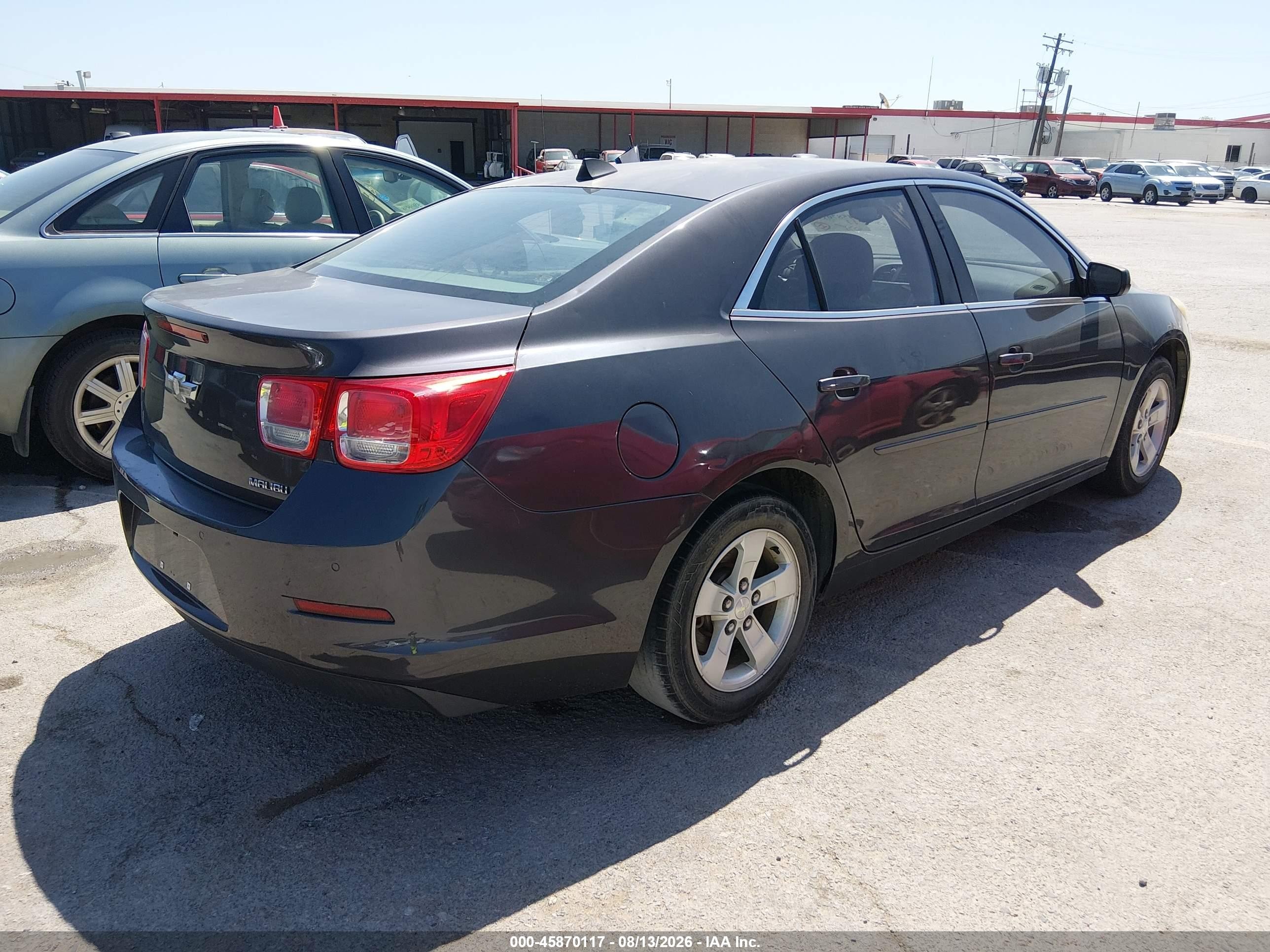 2013 Chevrolet Malibu 1ls Gray vin: 1G11B5SAXDF234577