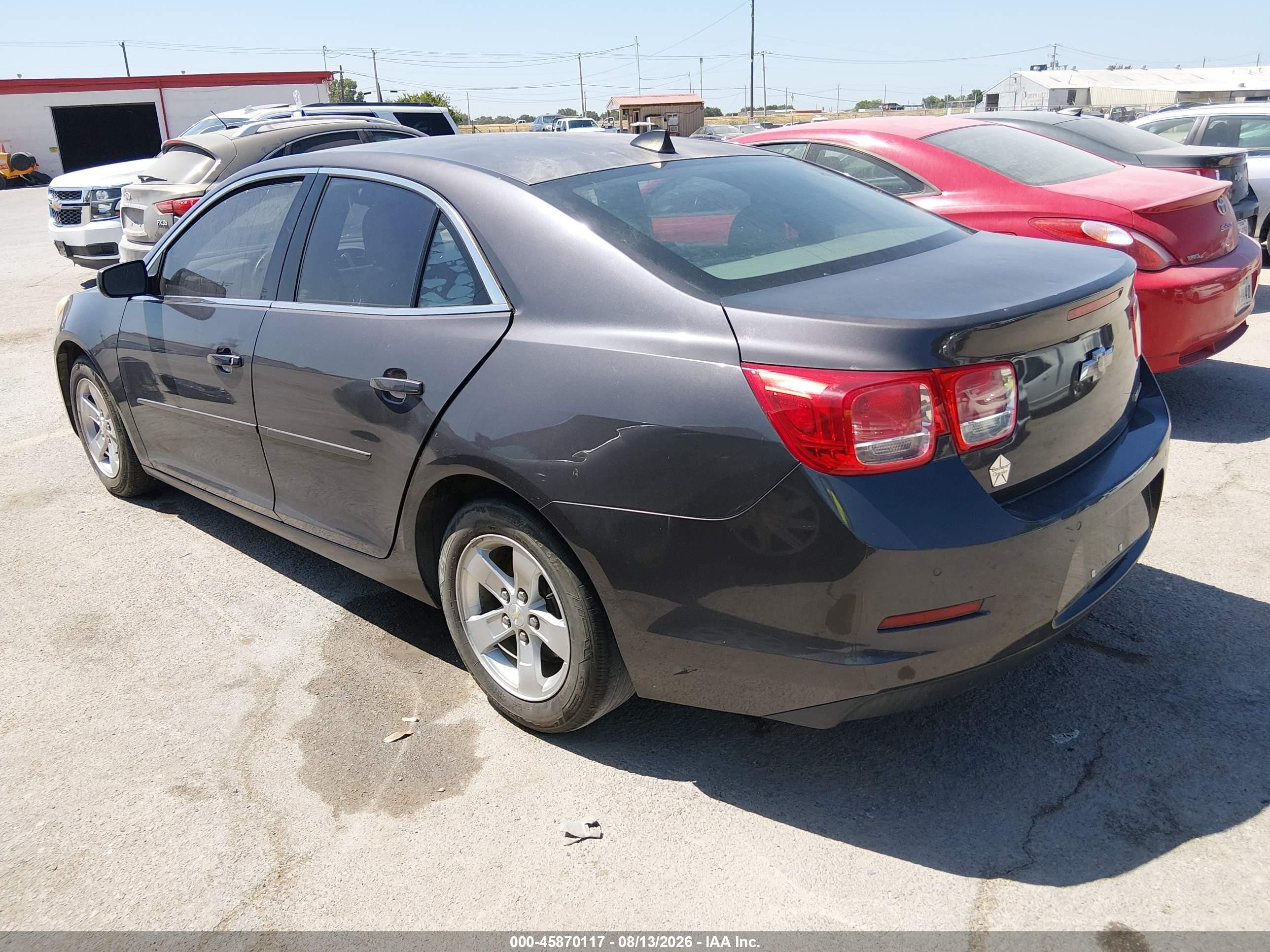 2013 Chevrolet Malibu 1ls Gray vin: 1G11B5SAXDF234577