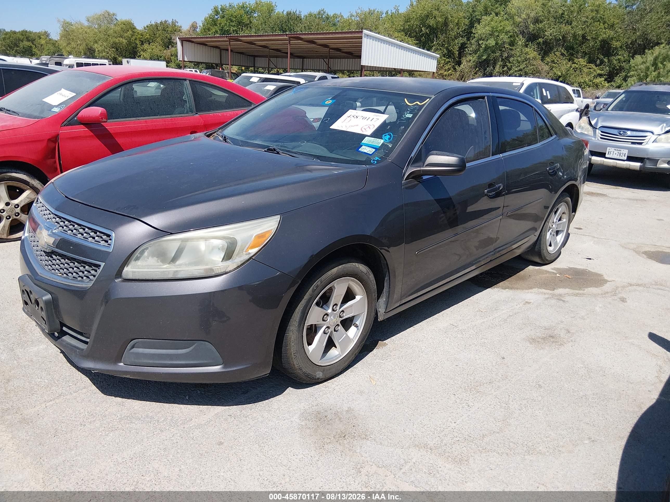 2013 Chevrolet Malibu 1ls Gray vin: 1G11B5SAXDF234577