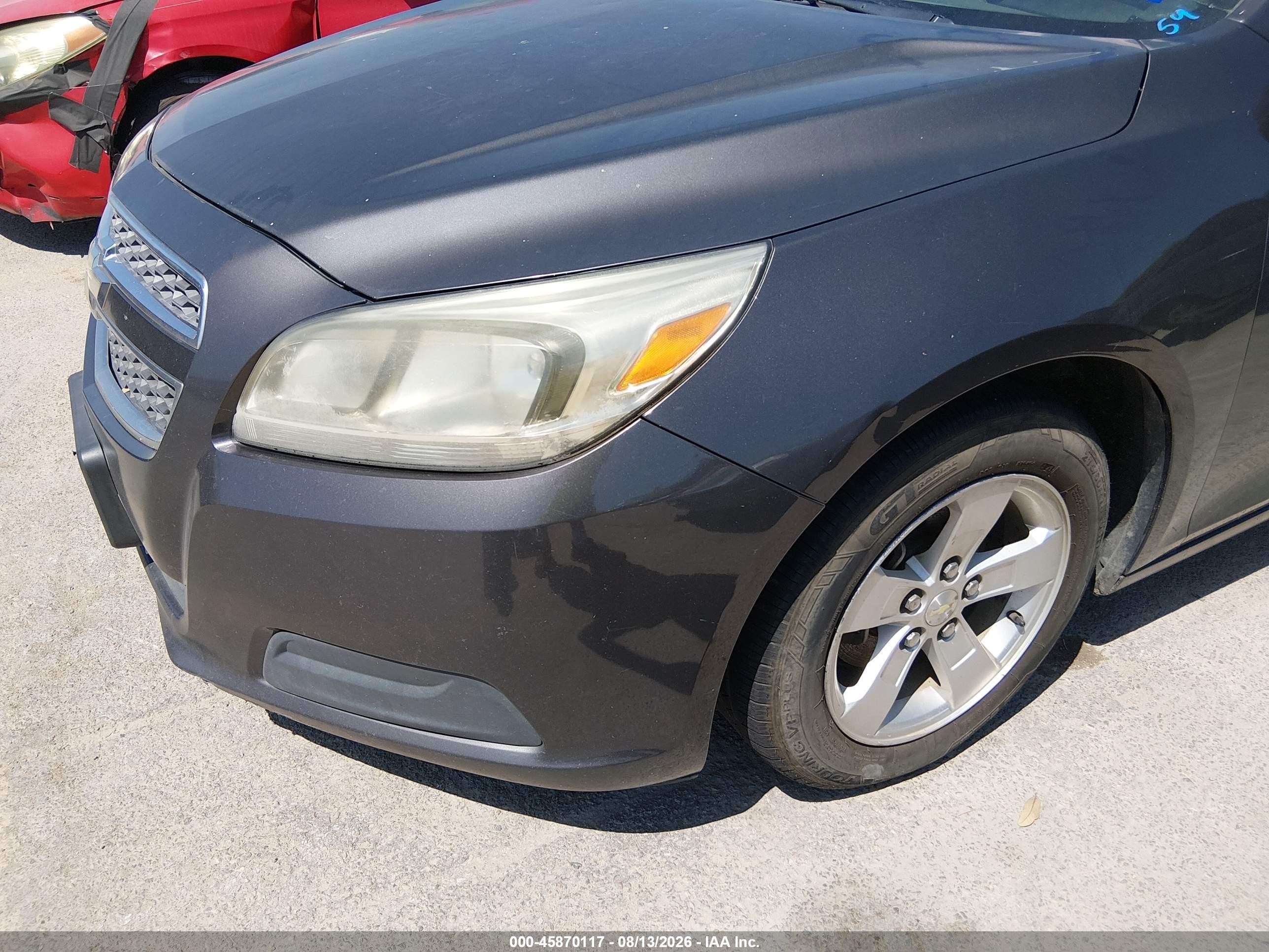 2013 Chevrolet Malibu 1ls Gray vin: 1G11B5SAXDF234577