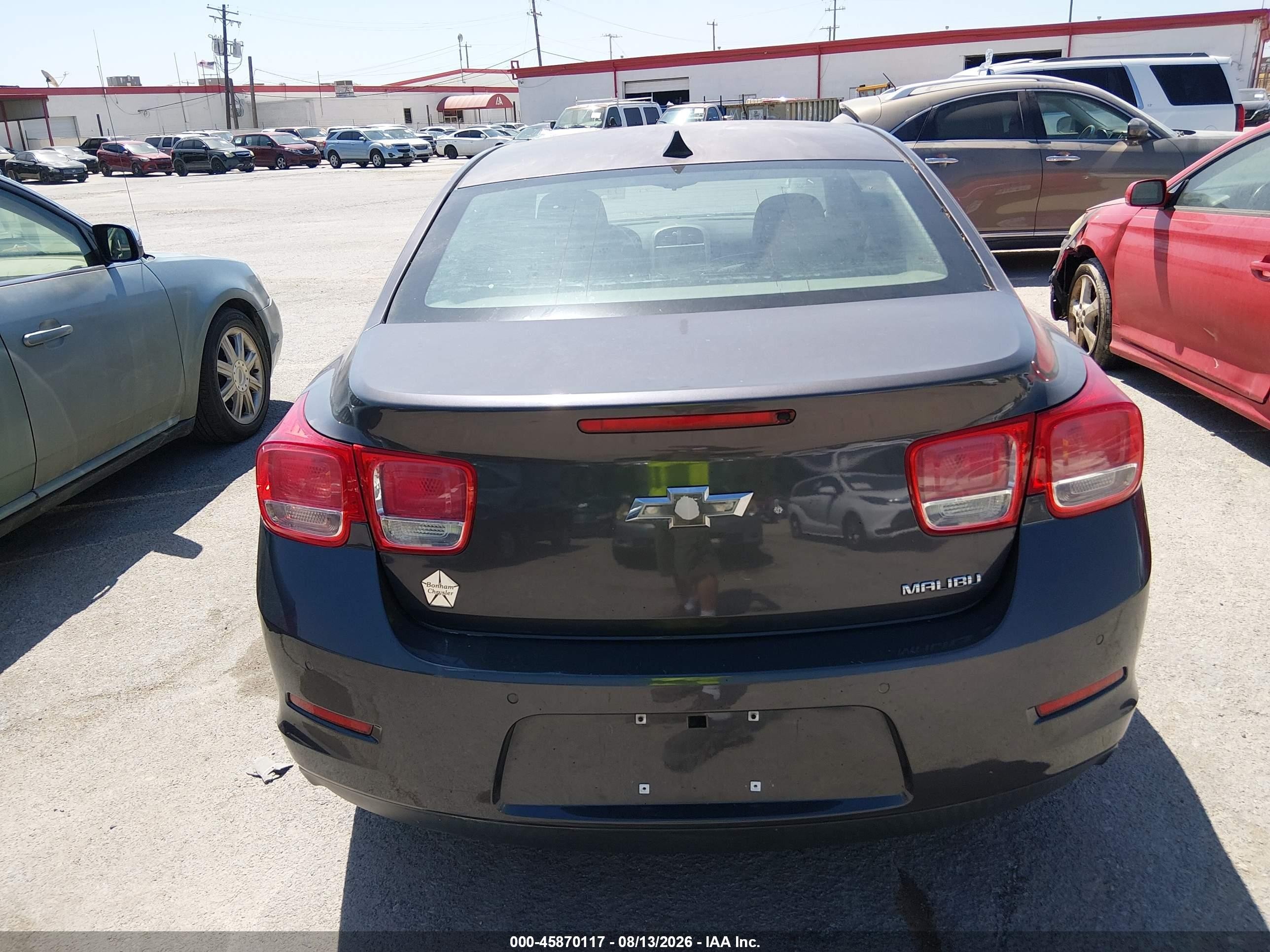 2013 Chevrolet Malibu 1ls Gray vin: 1G11B5SAXDF234577