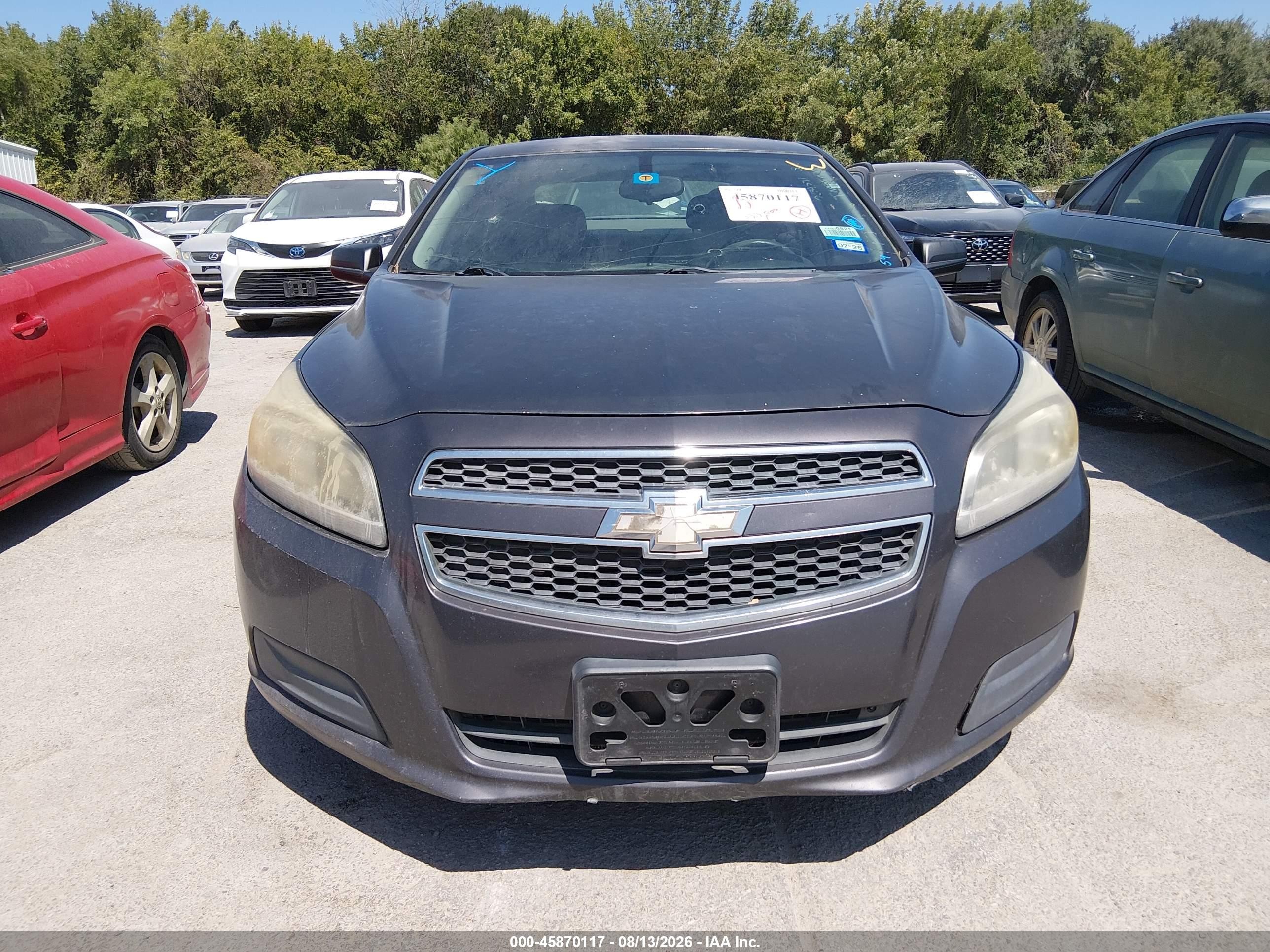 2013 Chevrolet Malibu 1ls Gray vin: 1G11B5SAXDF234577