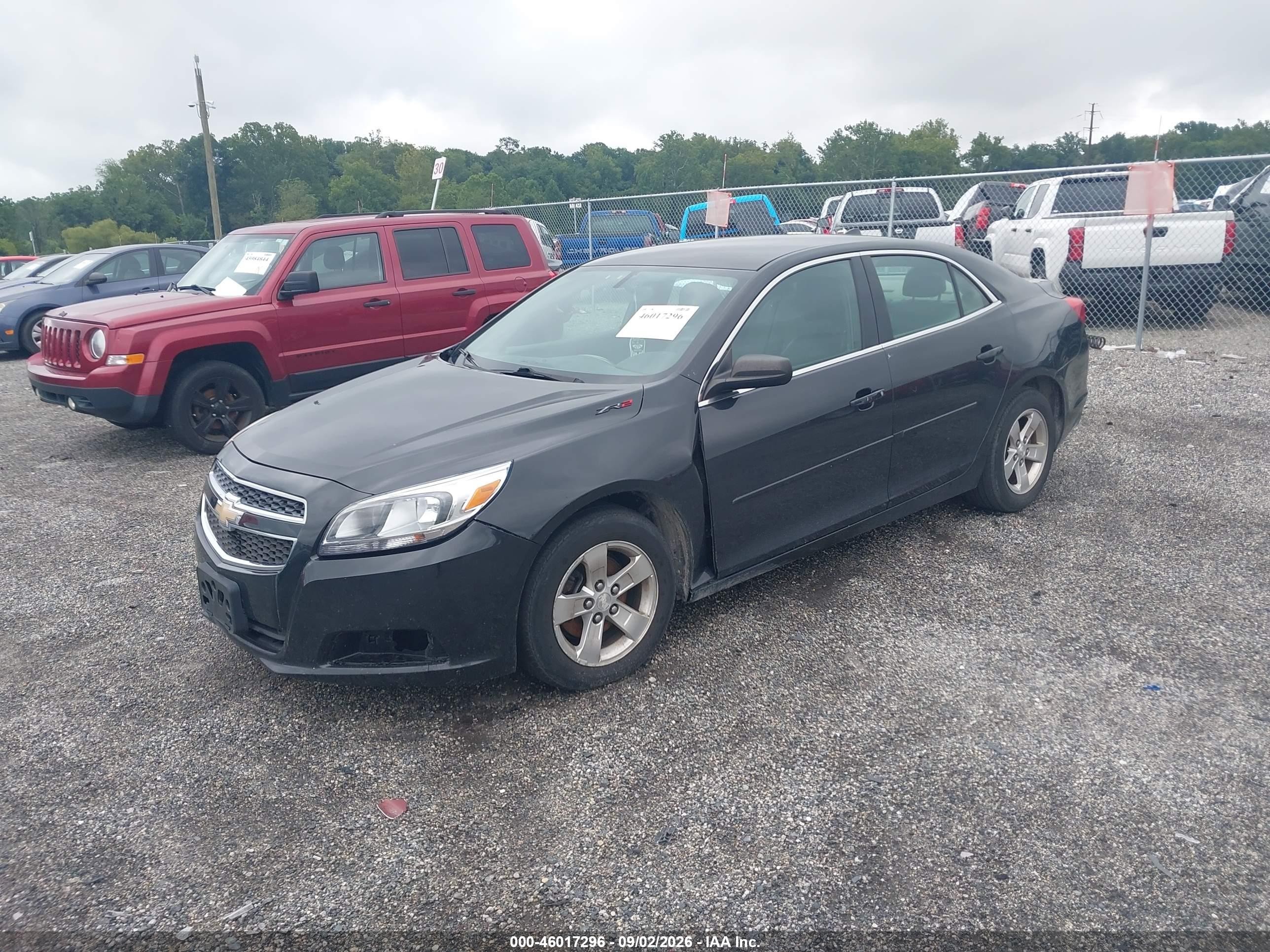 2013 Chevrolet Malibu 1ls Черный vin: 1G11B5SAXDF263612