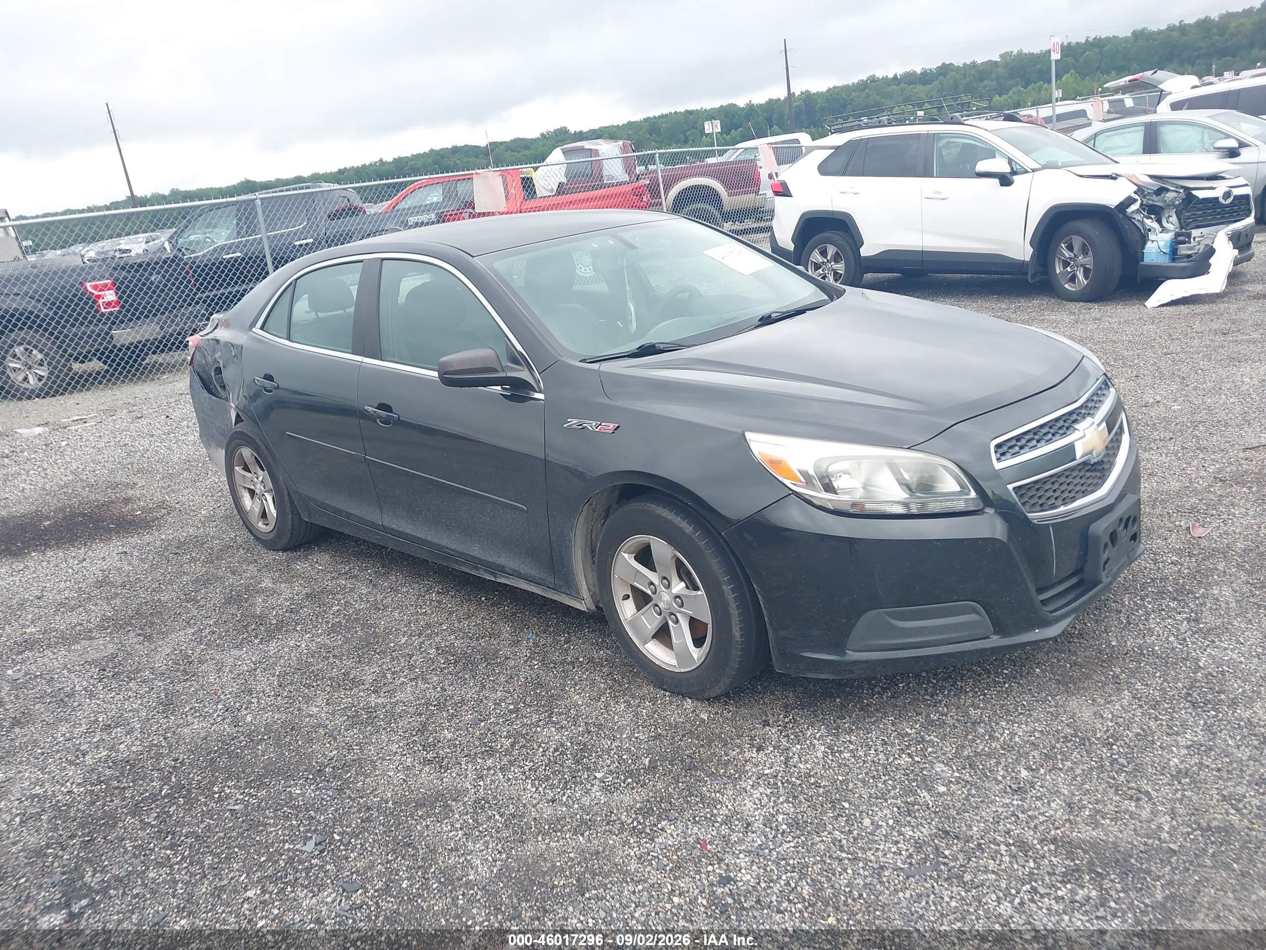 2013 Chevrolet Malibu 1ls Black vin: 1G11B5SAXDF263612