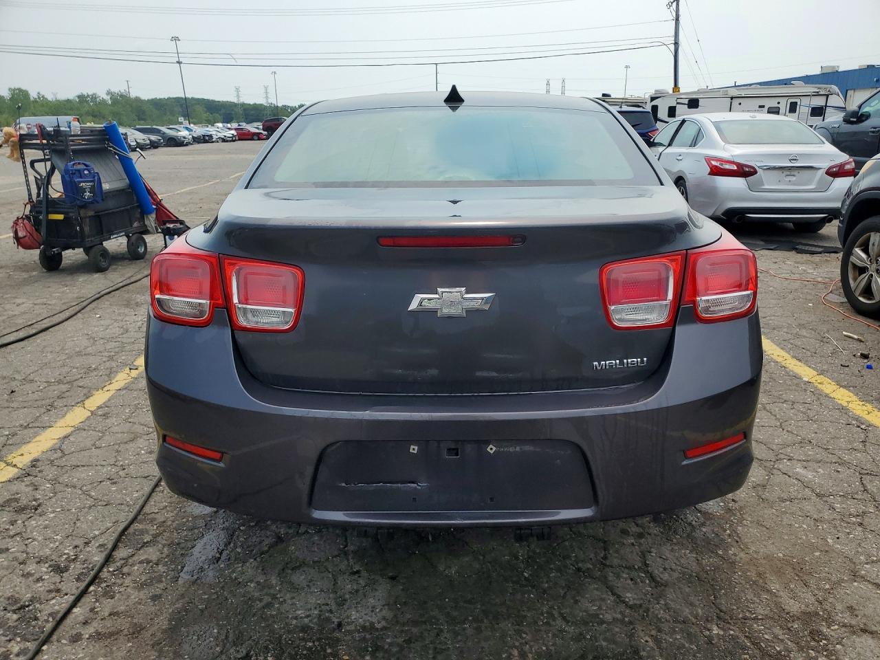 2013 Chevrolet Malibu Ls Gray vin: 1G11B5SAXDF322996