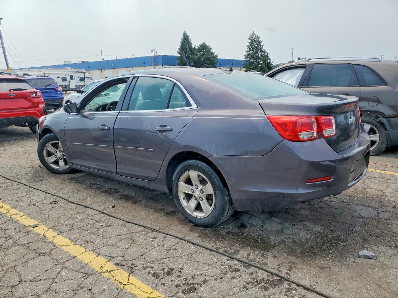 2013 Chevrolet Malibu Ls Gray vin: 1G11B5SAXDF322996