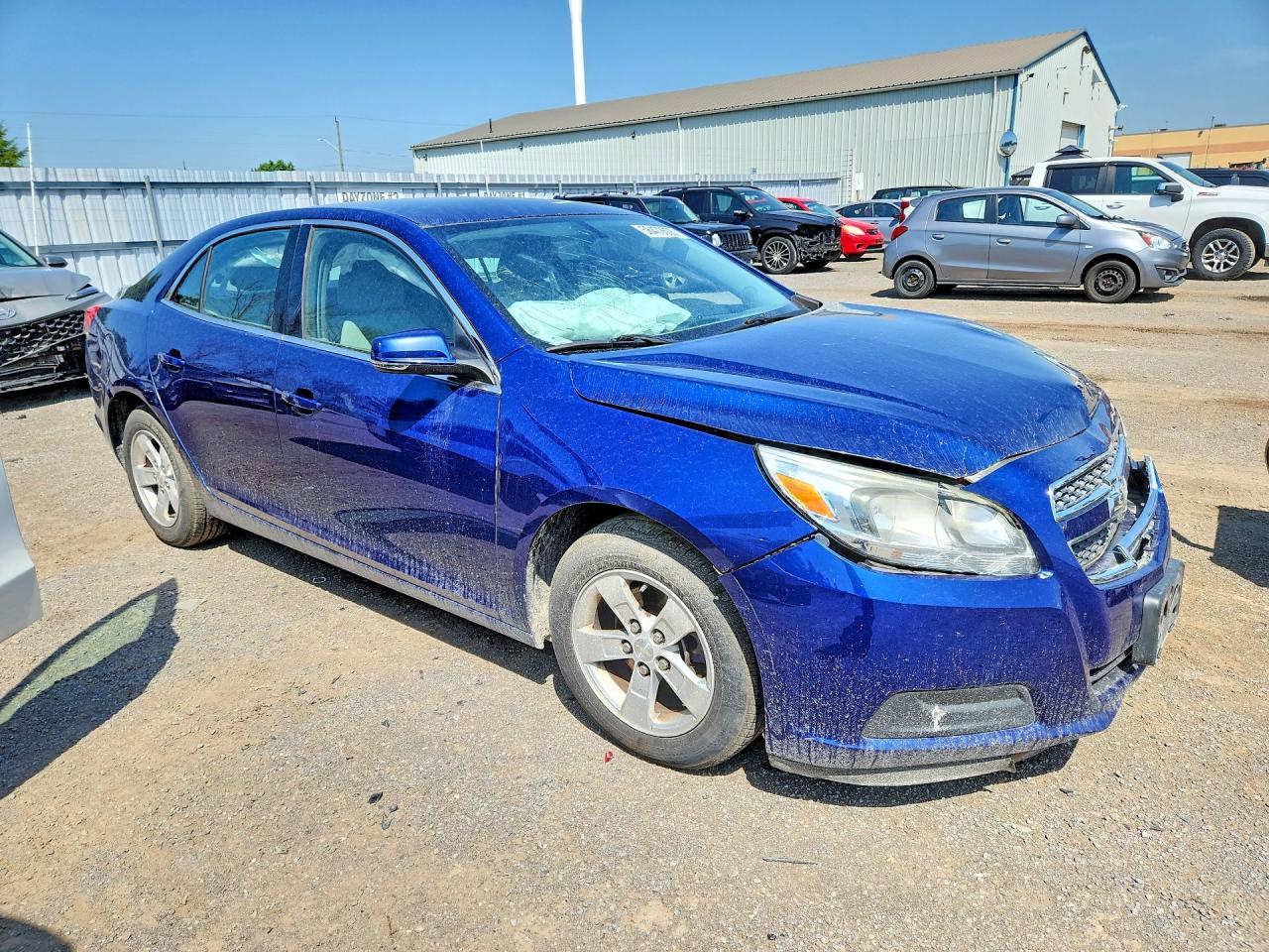 2013 Chevrolet Malibu Ls Синий vin: 1G11B5SAXDU107016