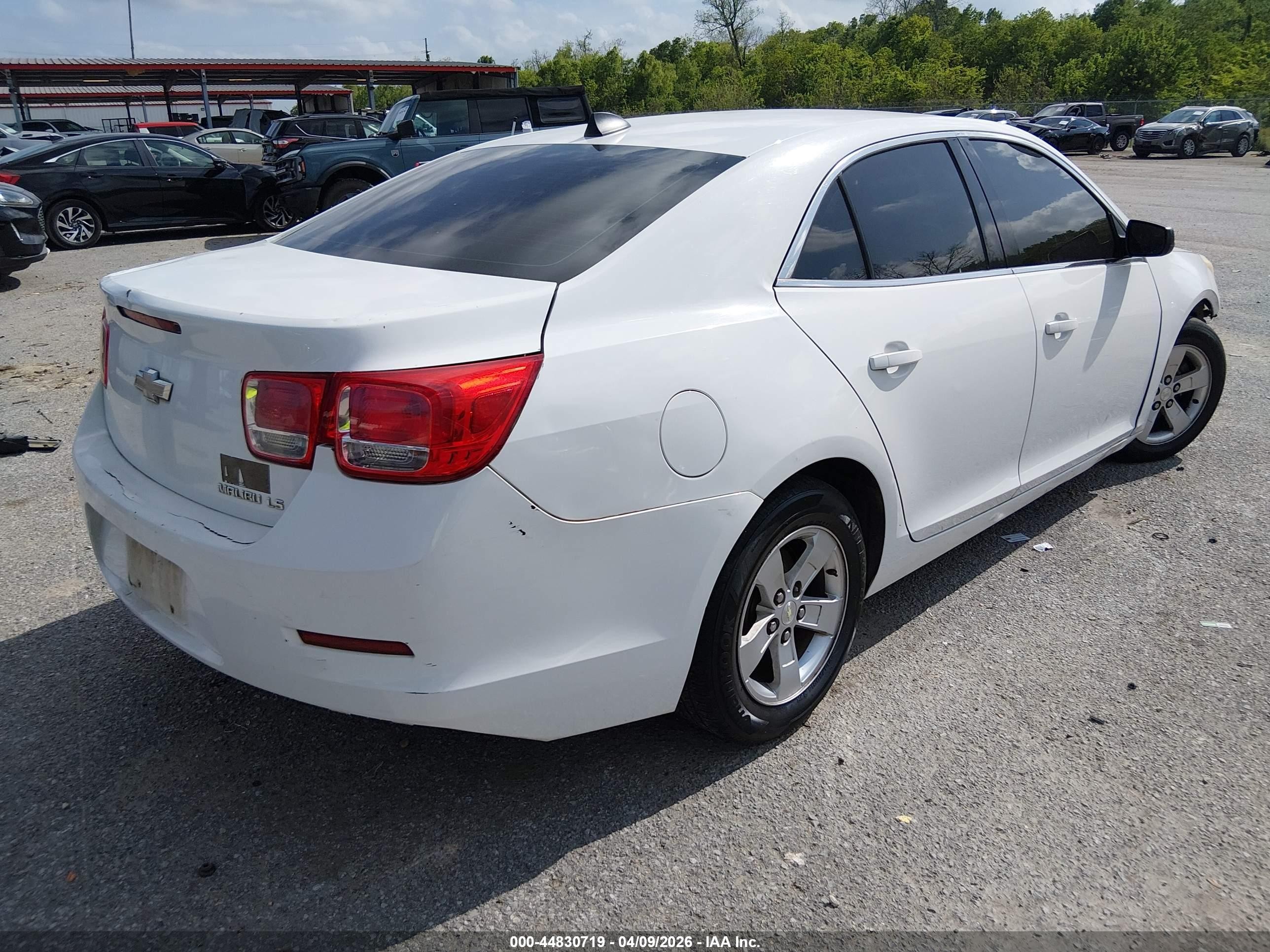 2014 Chevrolet Malibu 1ls White vin: 1G11B5SL0EF104214