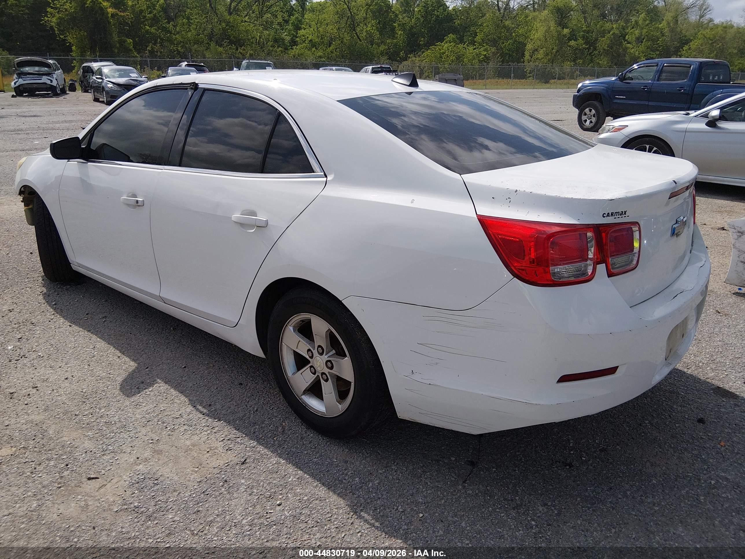 2014 Chevrolet Malibu 1ls White vin: 1G11B5SL0EF104214