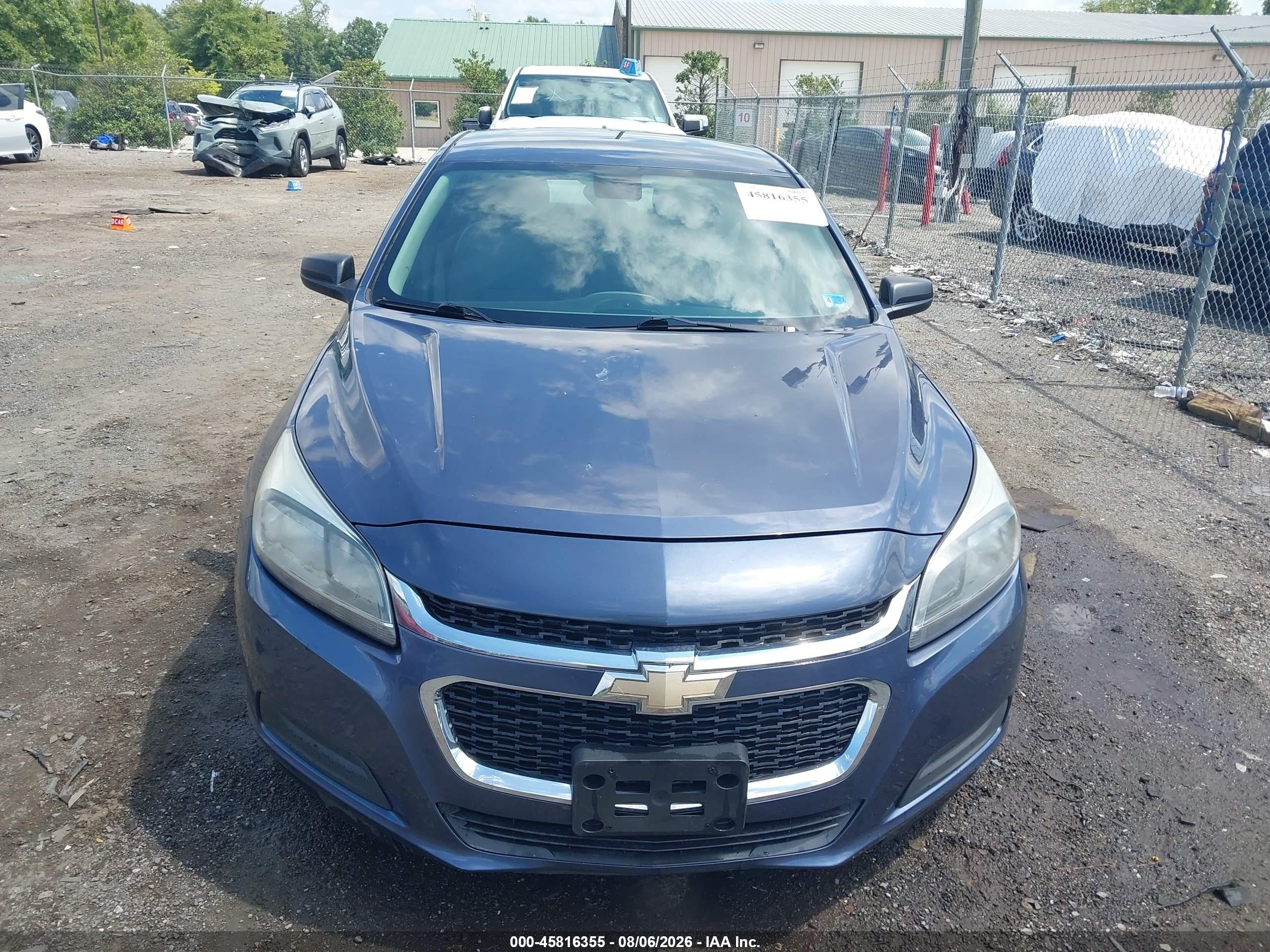 2014 Chevrolet Malibu 1ls Blue vin: 1G11B5SL0EF127492