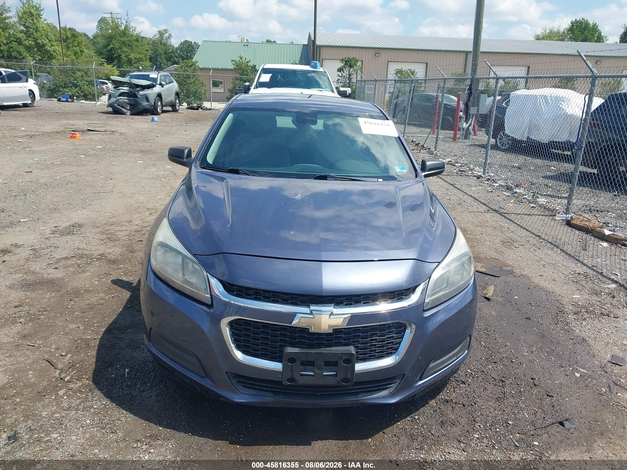 2014 Chevrolet Malibu 1ls Blue vin: 1G11B5SL0EF127492
