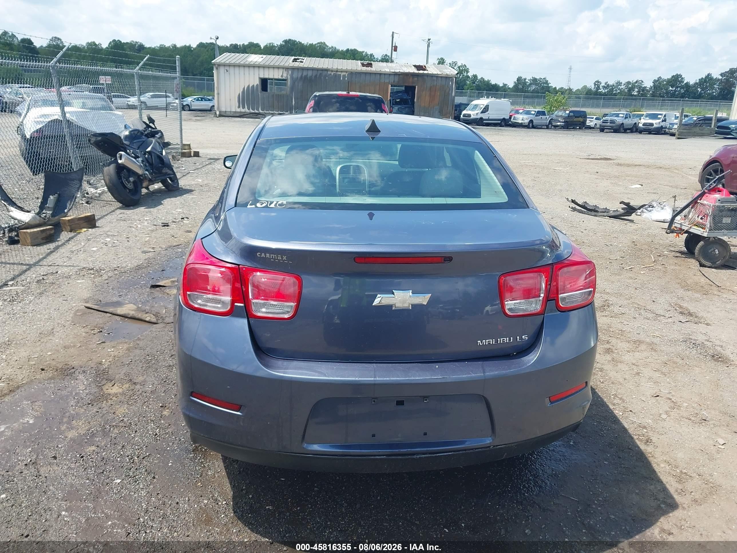 2014 Chevrolet Malibu 1ls Blue vin: 1G11B5SL0EF127492