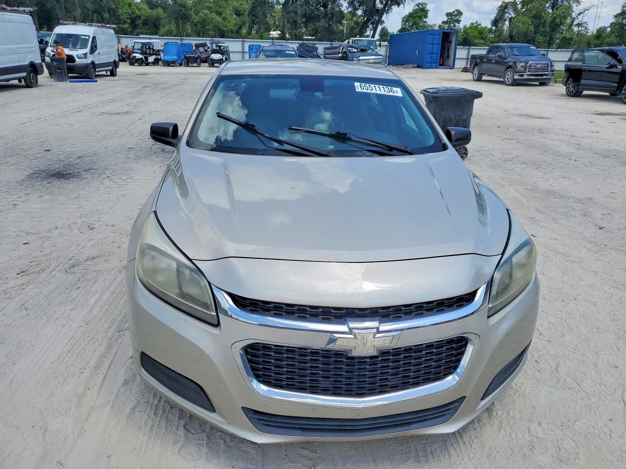 2014 Chevrolet Malibu Ls Cream vin: 1G11B5SL0EF141263