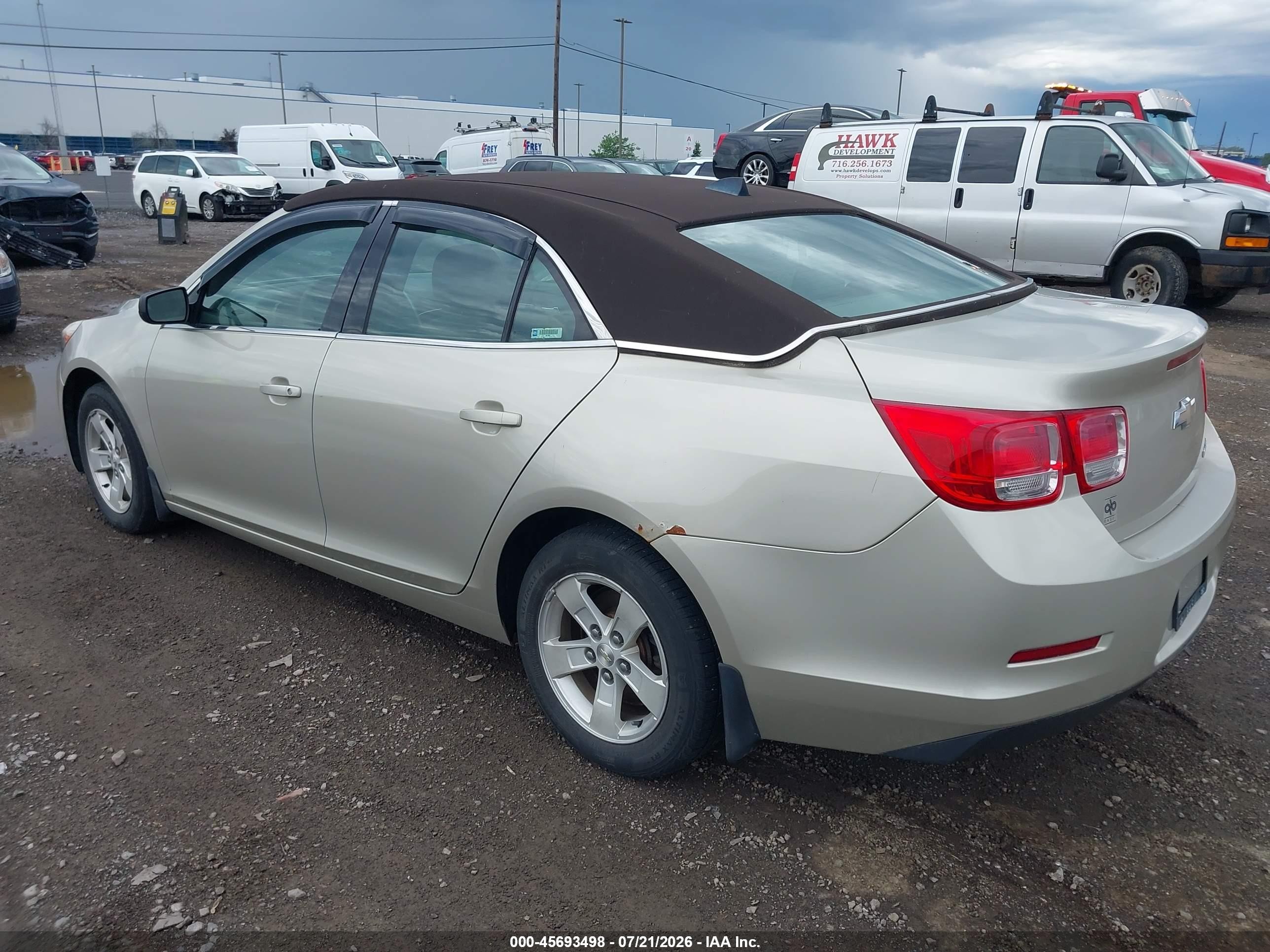 2014 Chevrolet Malibu 1ls Tan vin: 1G11B5SL0EF143725