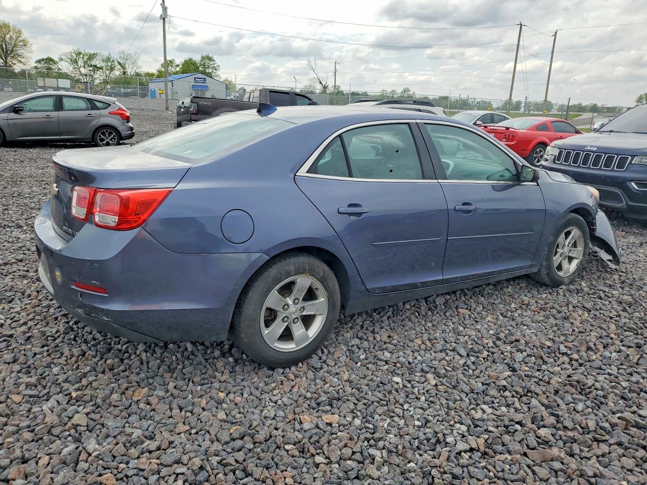 2014 Chevrolet Malibu Ls Blue vin: 1G11B5SL0EF165255