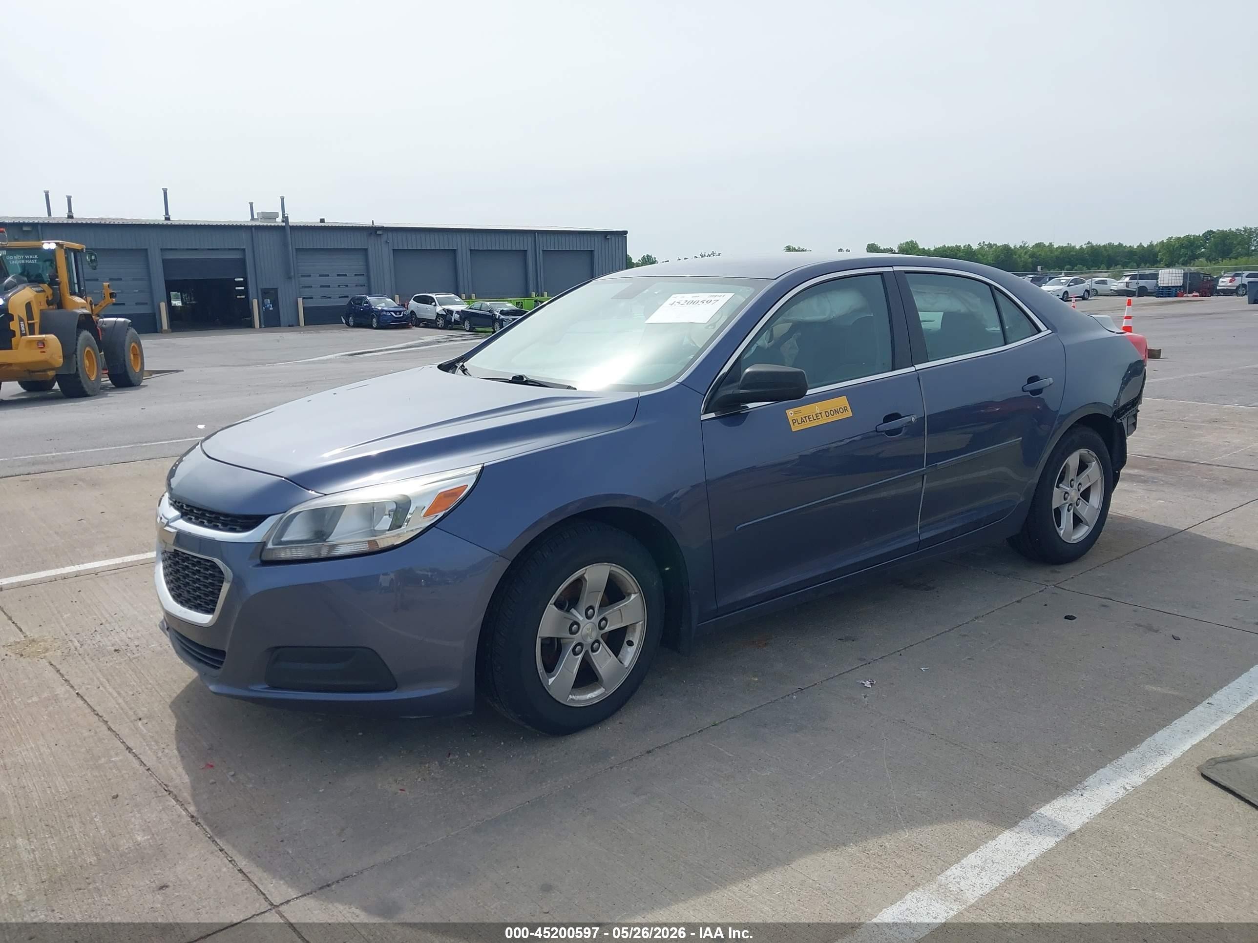 2014 Chevrolet Malibu 1ls Blue vin: 1G11B5SL0EF172674