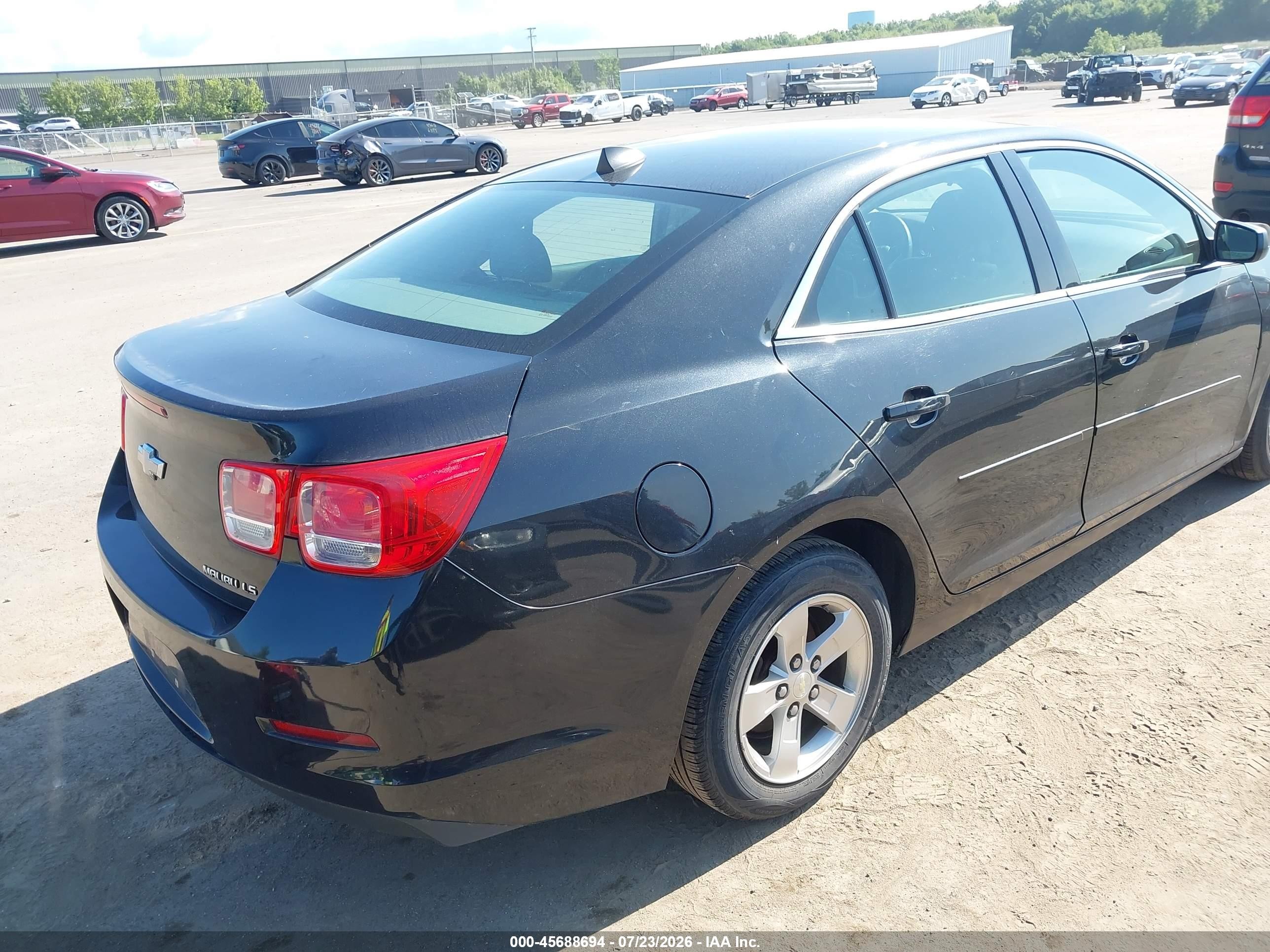 2014 Chevrolet Malibu 1ls Black vin: 1G11B5SL0EF184176