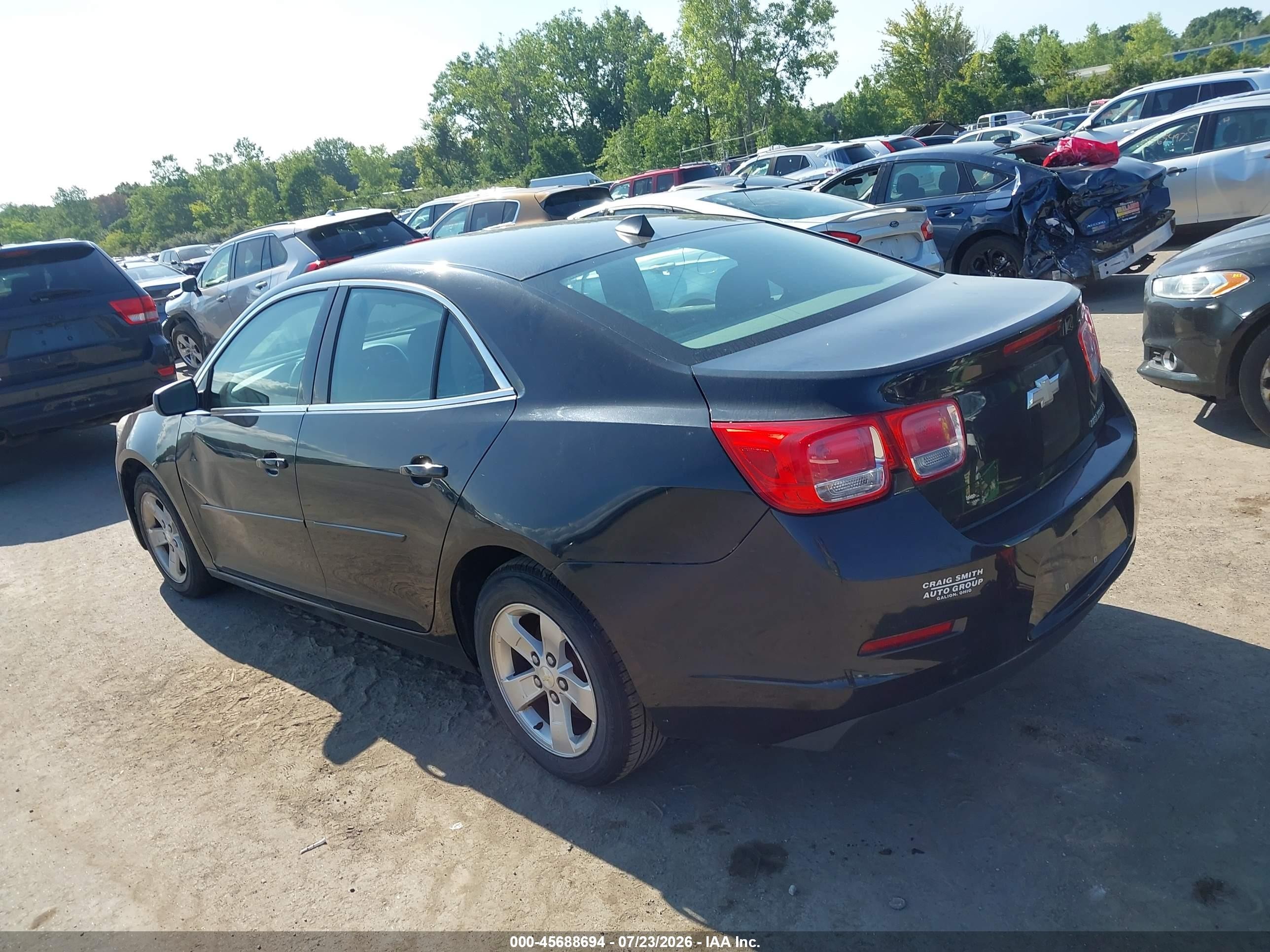 2014 Chevrolet Malibu 1ls Black vin: 1G11B5SL0EF184176
