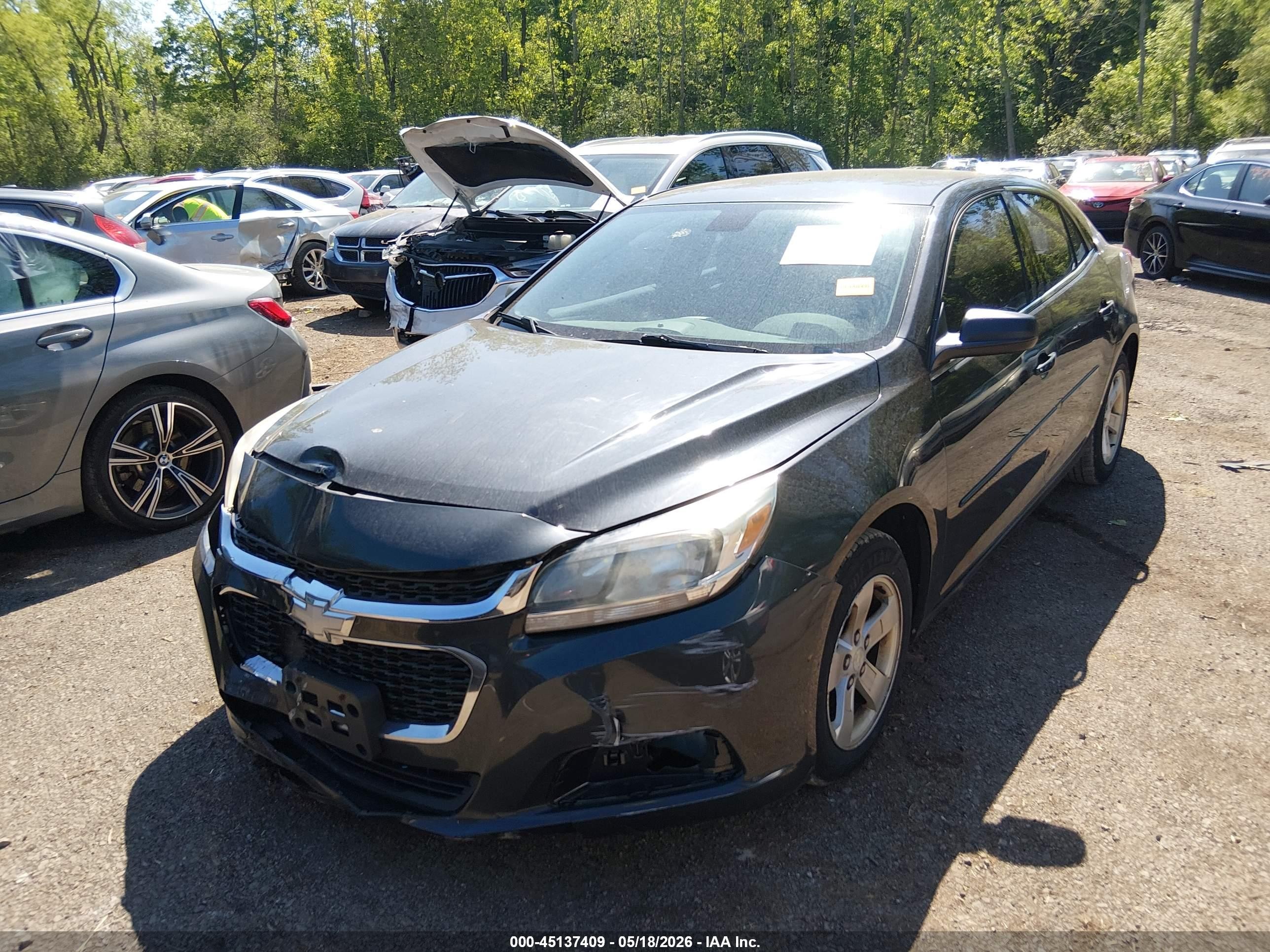 2014 Chevrolet Malibu 1ls Gray vin: 1G11B5SL0EF213756