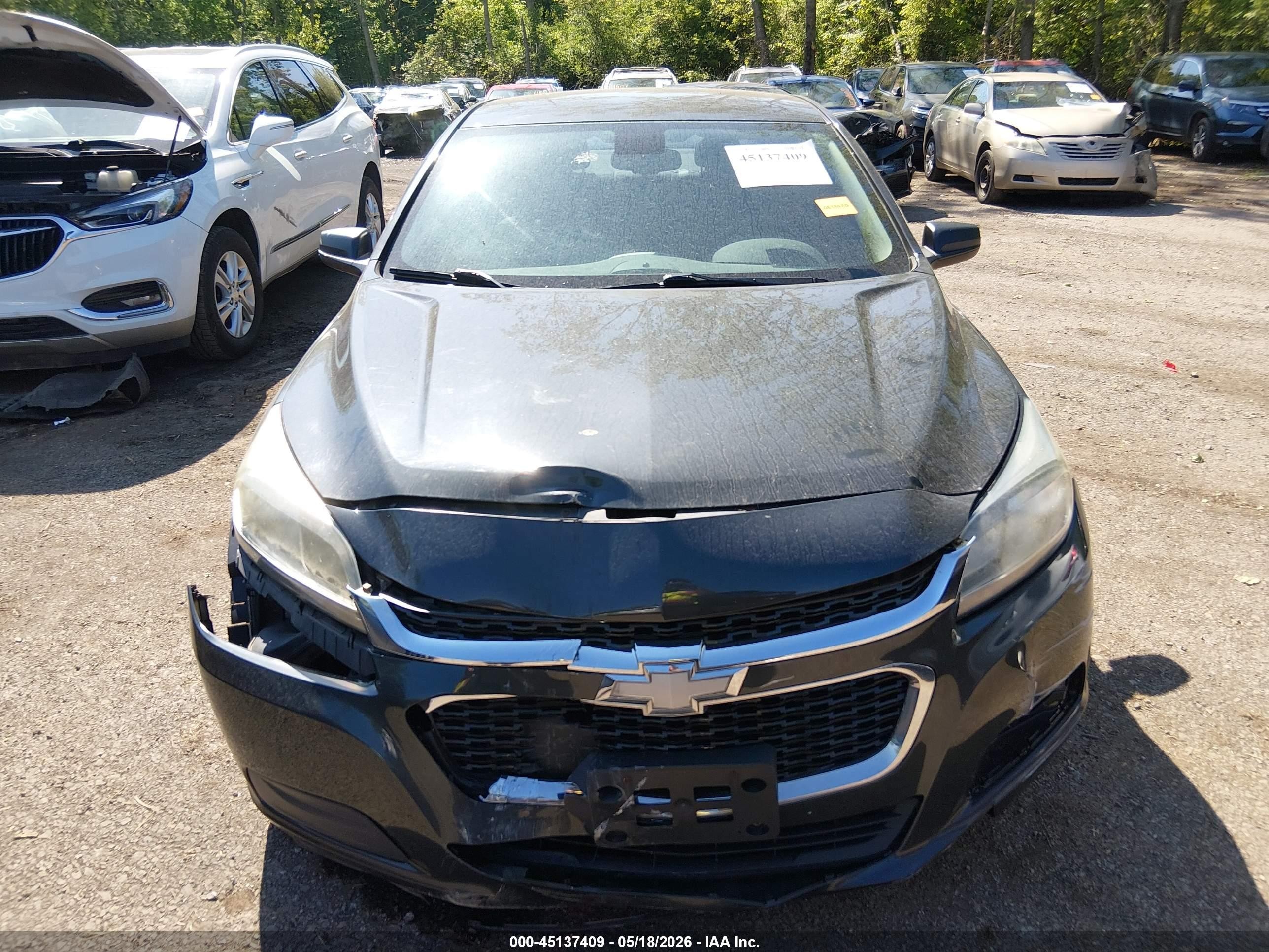 2014 Chevrolet Malibu 1ls Gray vin: 1G11B5SL0EF213756