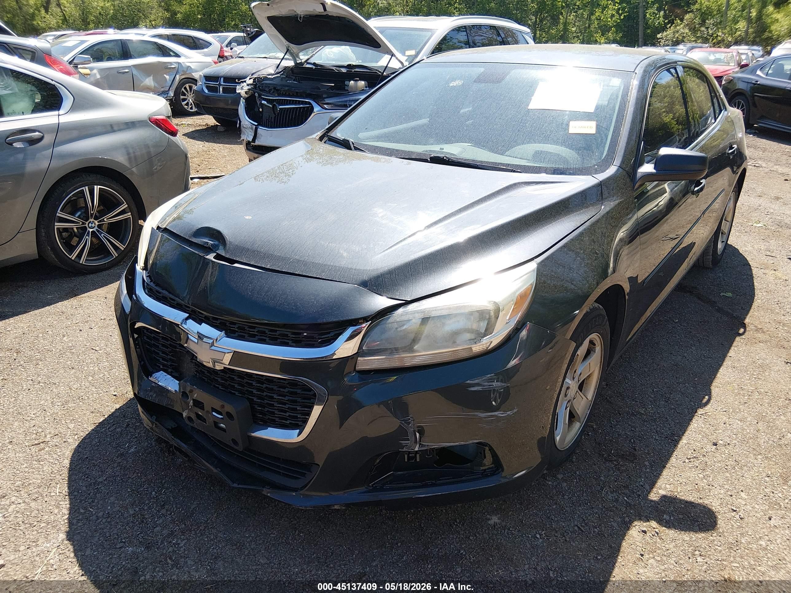2014 Chevrolet Malibu 1ls Gray vin: 1G11B5SL0EF213756