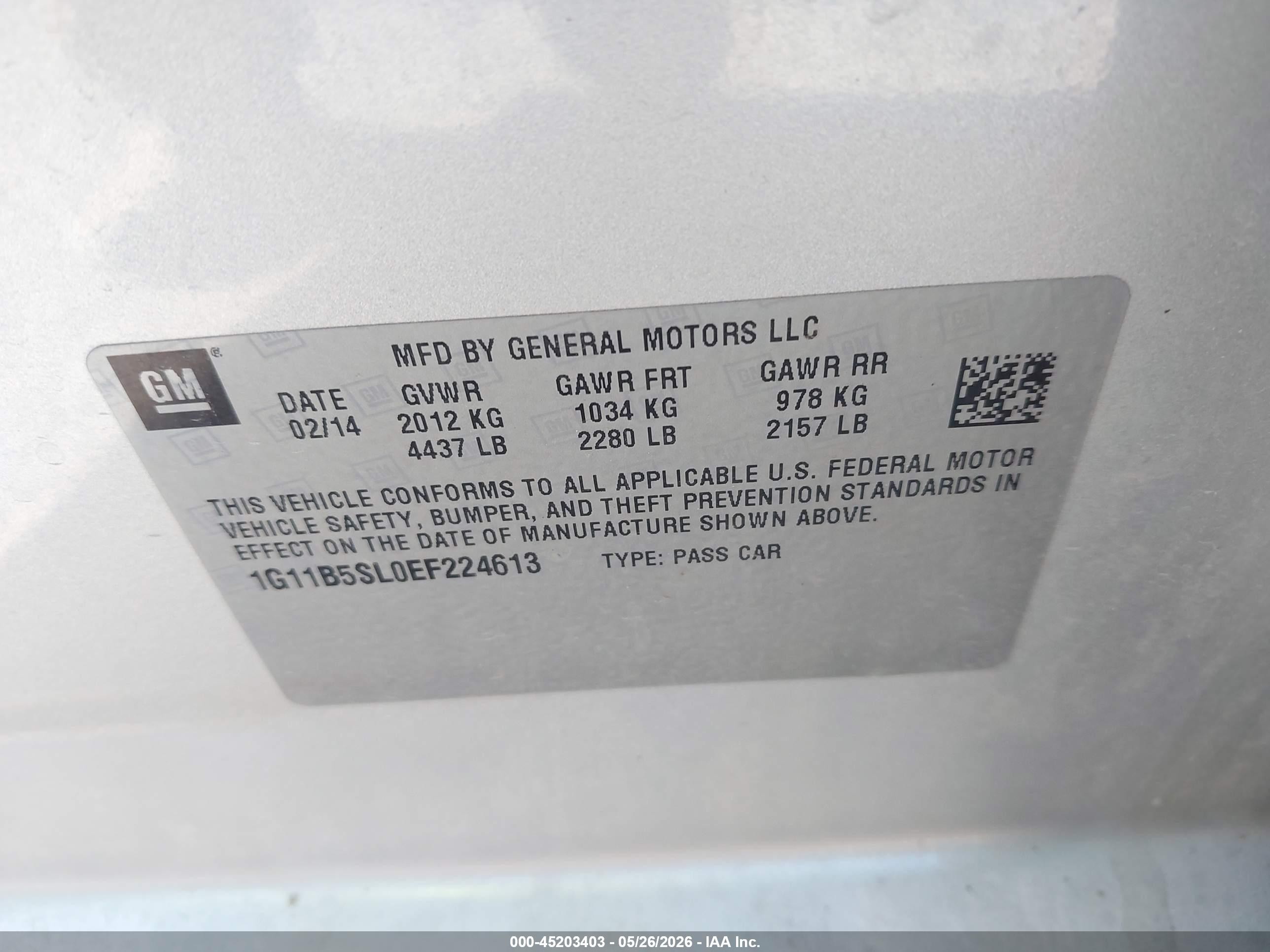 2014 Chevrolet Malibu 1ls Серебряный vin: 1G11B5SL0EF224613