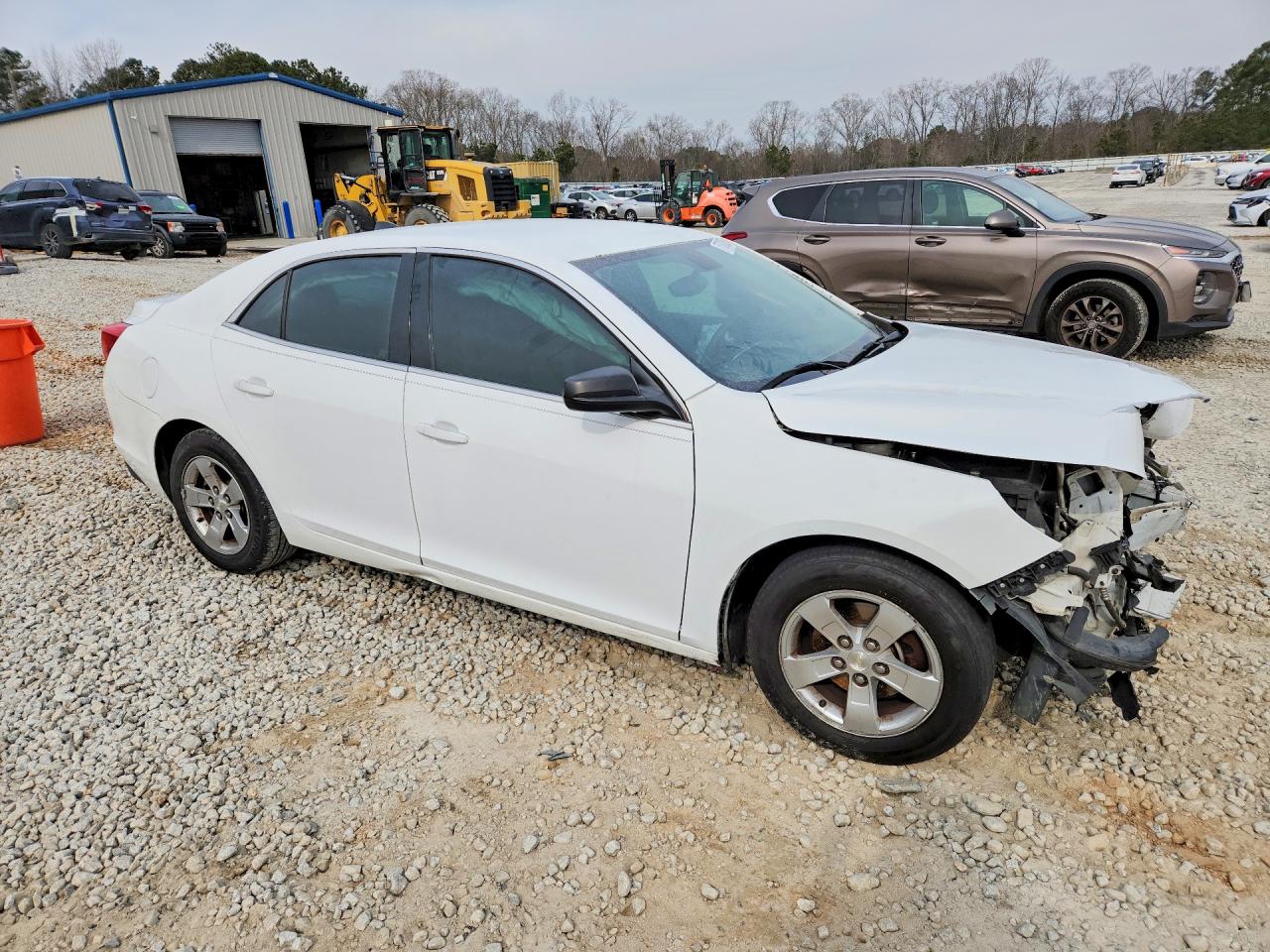 2014 Chevrolet Malibu Ls White vin: 1G11B5SL0EF228922
