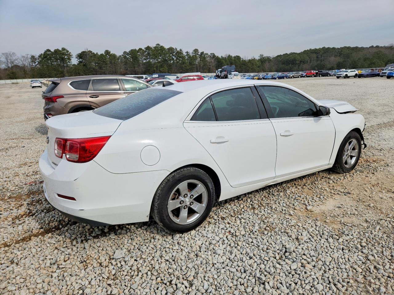 2014 Chevrolet Malibu Ls White vin: 1G11B5SL0EF228922