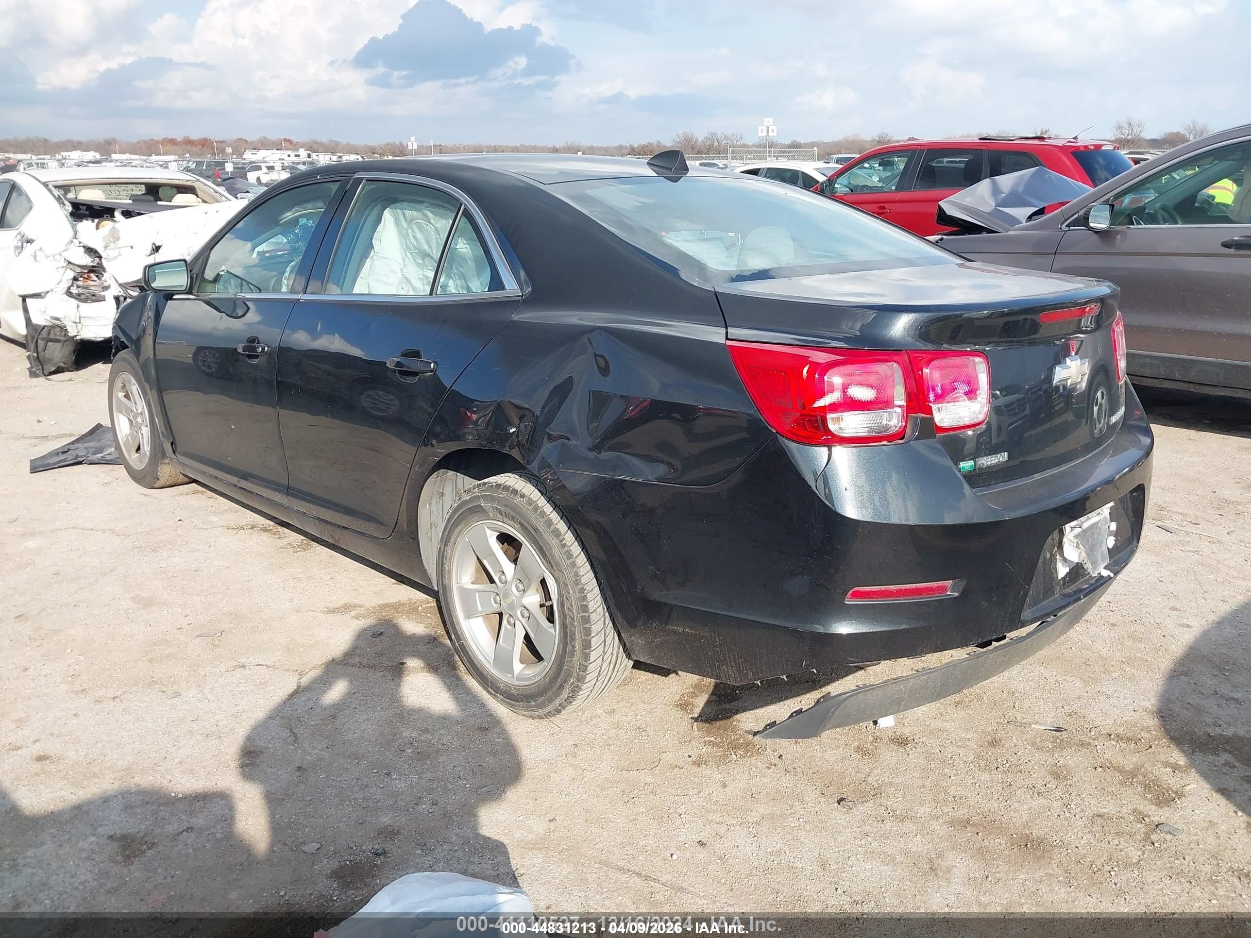 2014 Chevrolet Malibu Ls Black vin: 1G11B5SL0EF242867