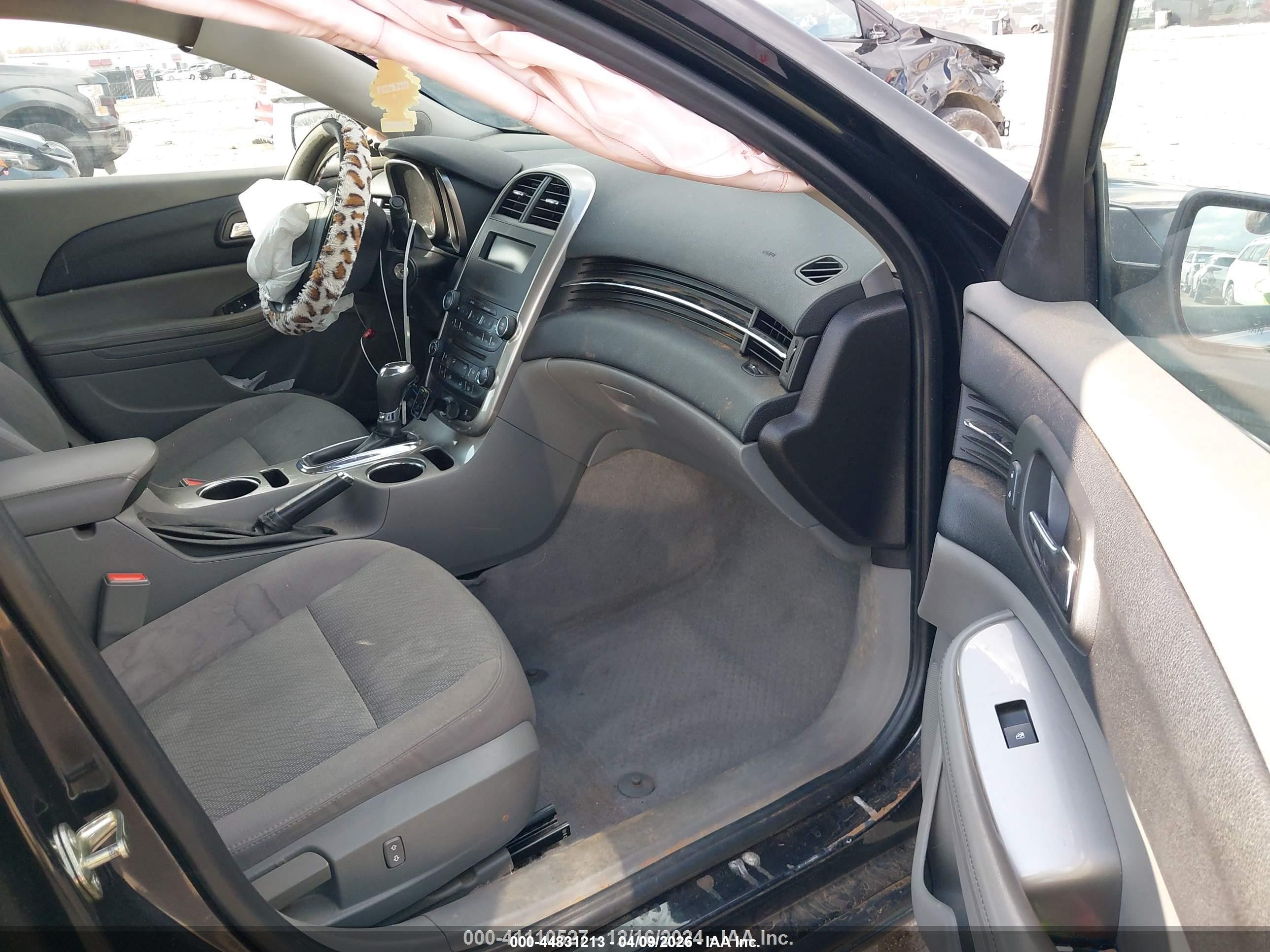 2014 Chevrolet Malibu Ls Black vin: 1G11B5SL0EF242867