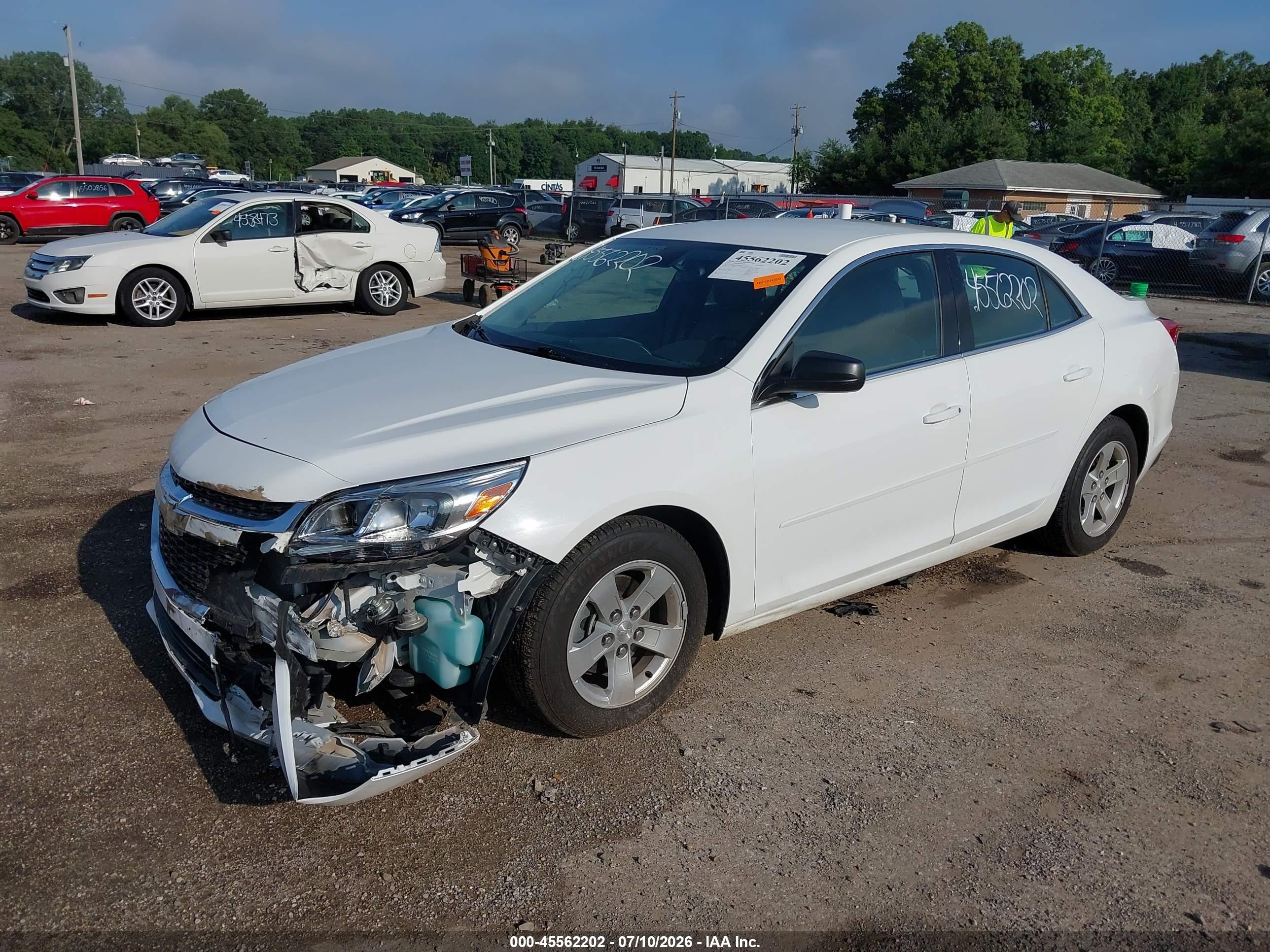 2014 Chevrolet Malibu 1ls White vin: 1G11B5SL0EF247065