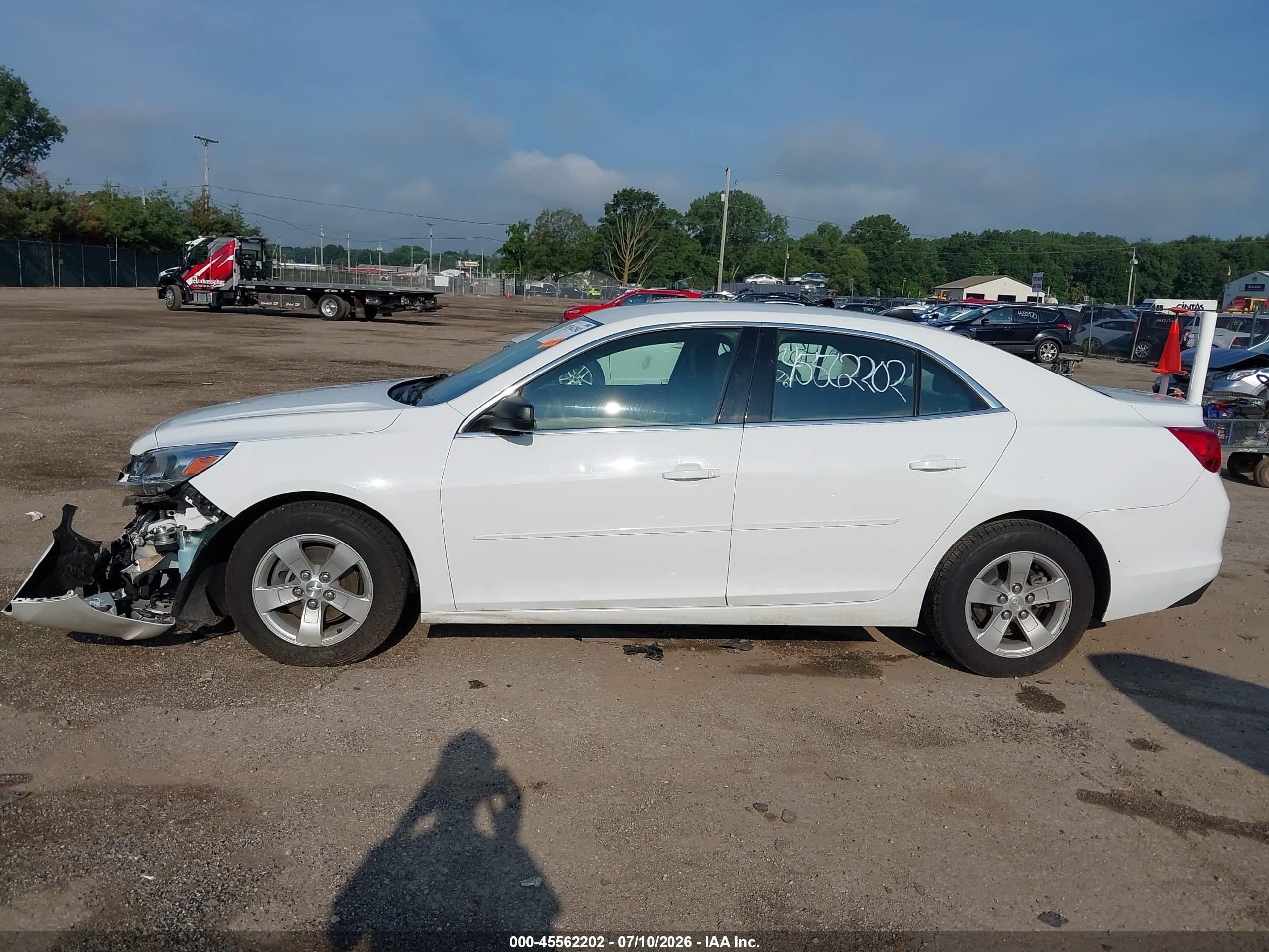 2014 Chevrolet Malibu 1ls White vin: 1G11B5SL0EF247065