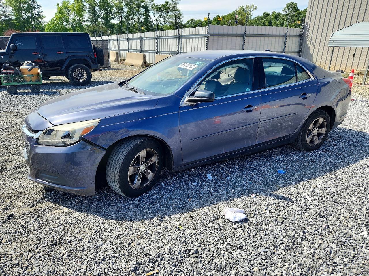 2014 Chevrolet Malibu Ls Blue vin: 1G11B5SL0EF248622