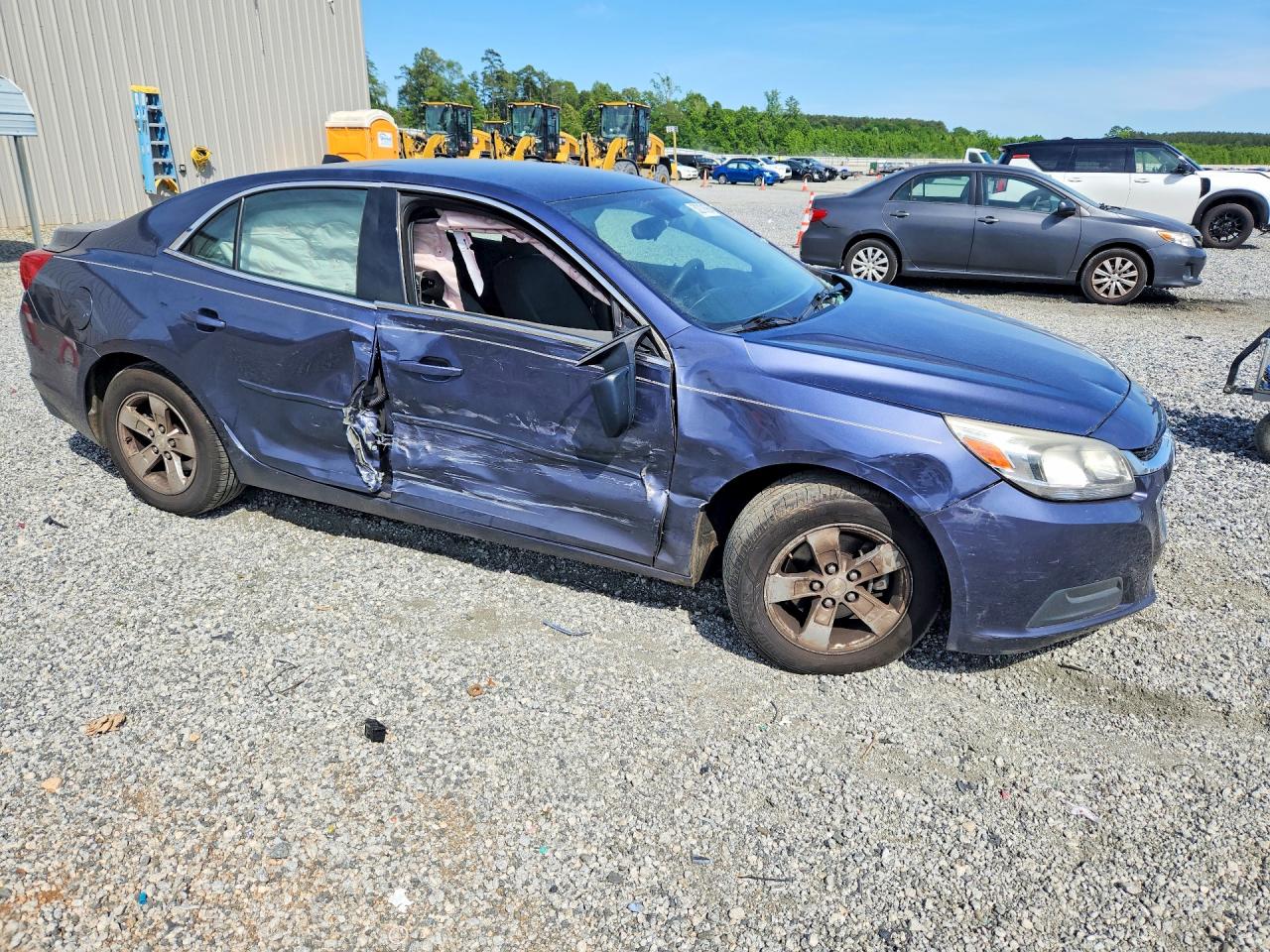 2014 Chevrolet Malibu Ls Blue vin: 1G11B5SL0EF248622