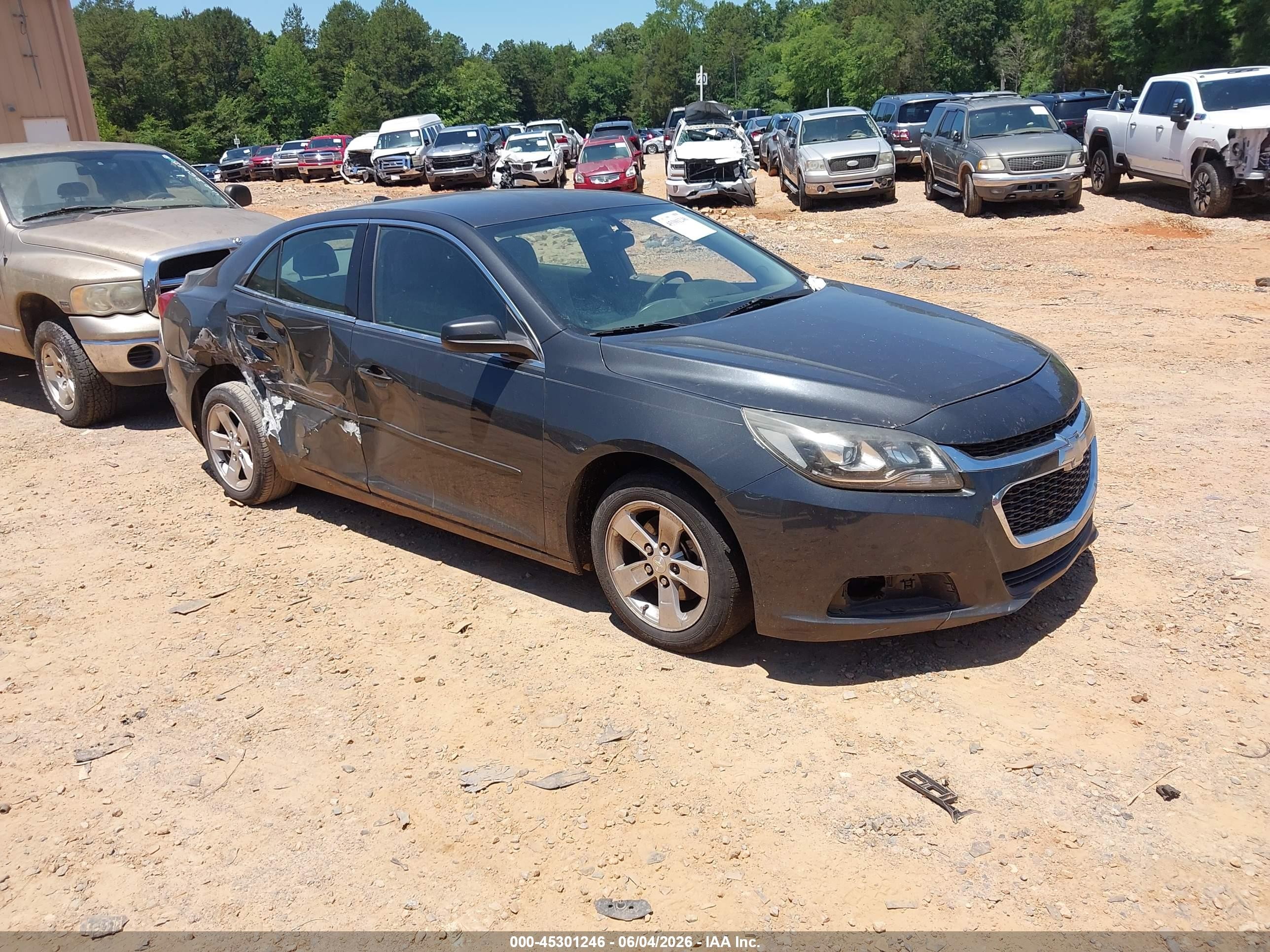 2014 Chevrolet Malibu 1ls Gray vin: 1G11B5SL0EF250645