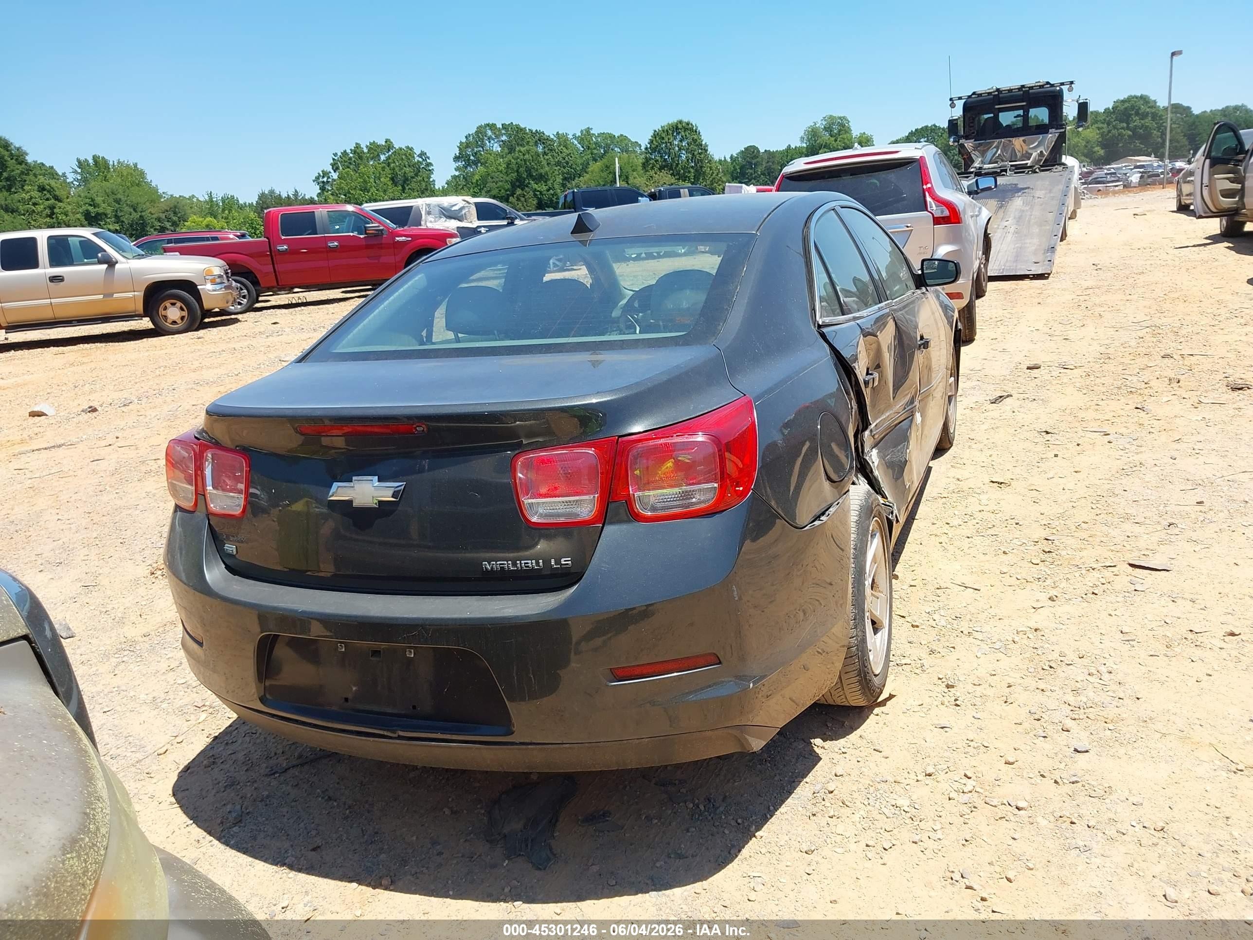 2014 Chevrolet Malibu 1ls Gray vin: 1G11B5SL0EF250645