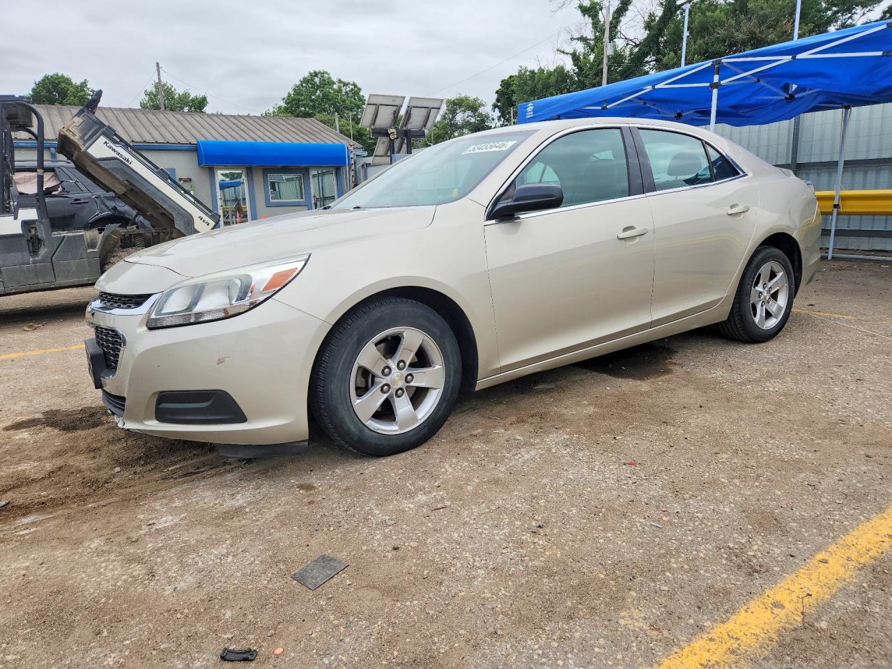 2015 Chevrolet Malibu Ls Beige vin: 1G11B5SL0FF139319