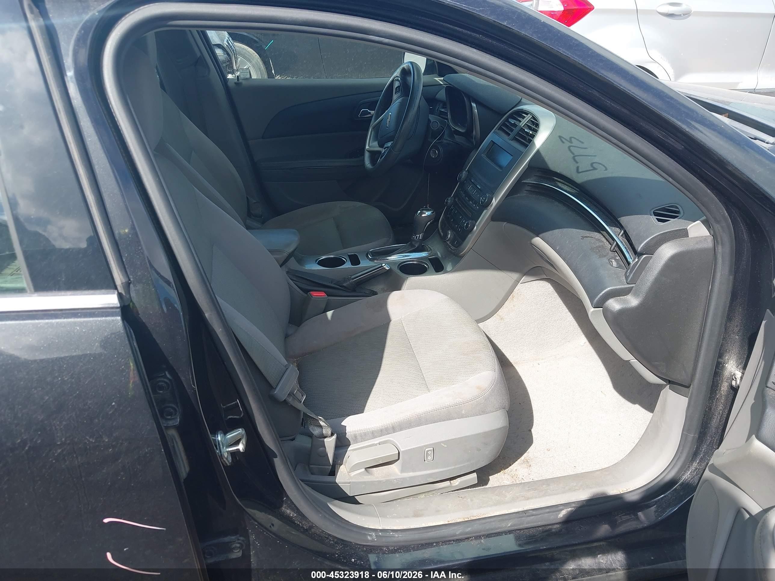 2015 Chevrolet Malibu Ls Black vin: 1G11B5SL0FF191601