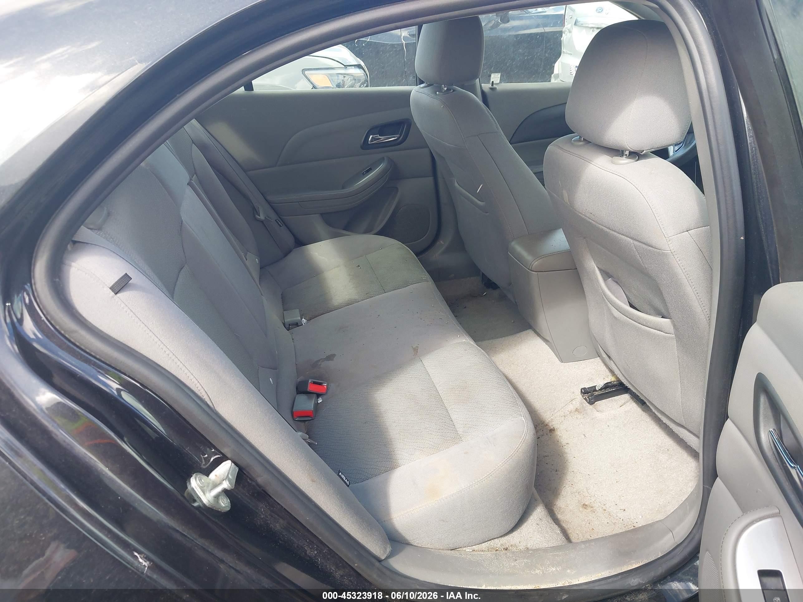 2015 Chevrolet Malibu Ls Black vin: 1G11B5SL0FF191601