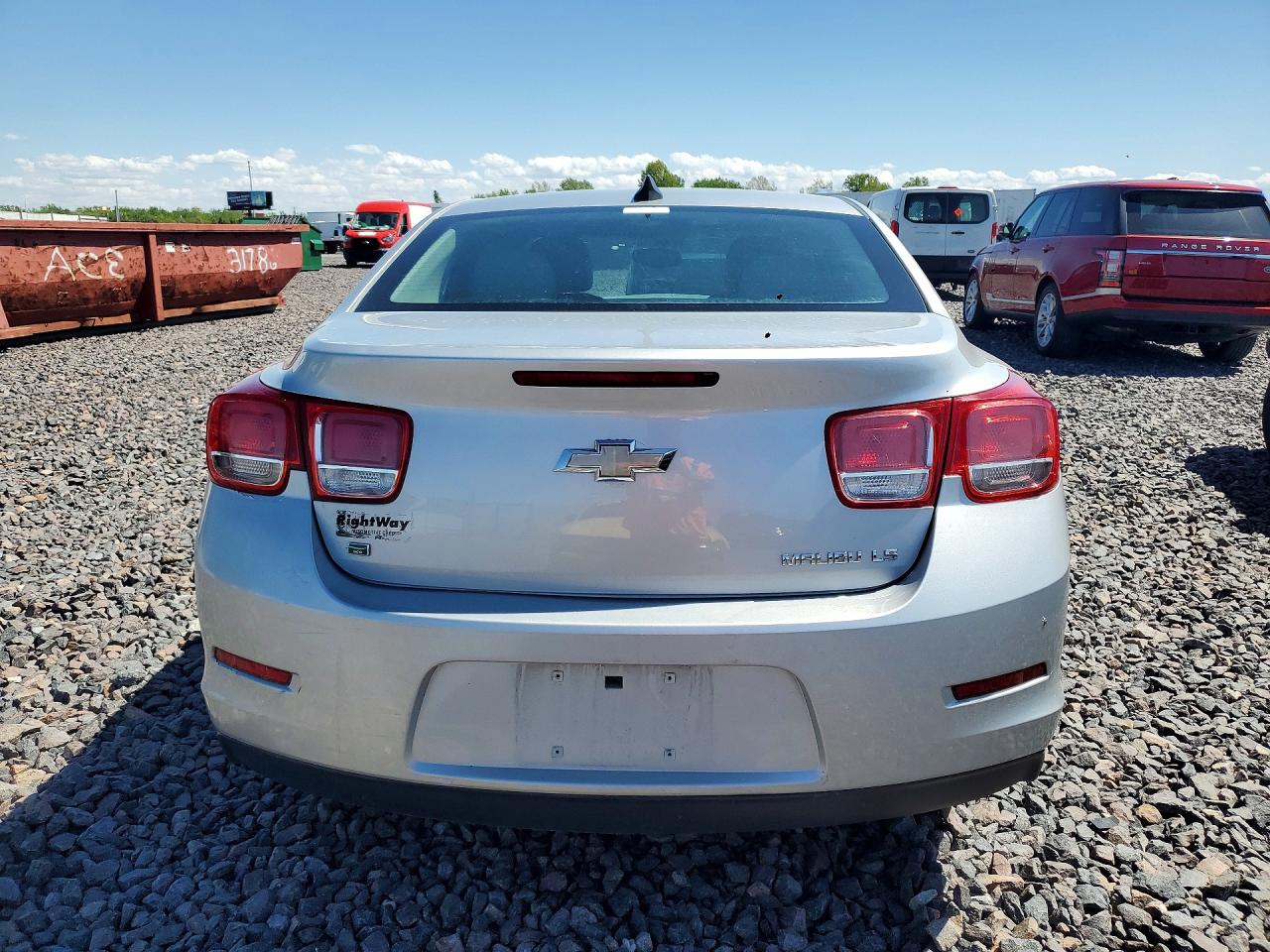 2015 Chevrolet Malibu Ls Silver vin: 1G11B5SL0FF235984