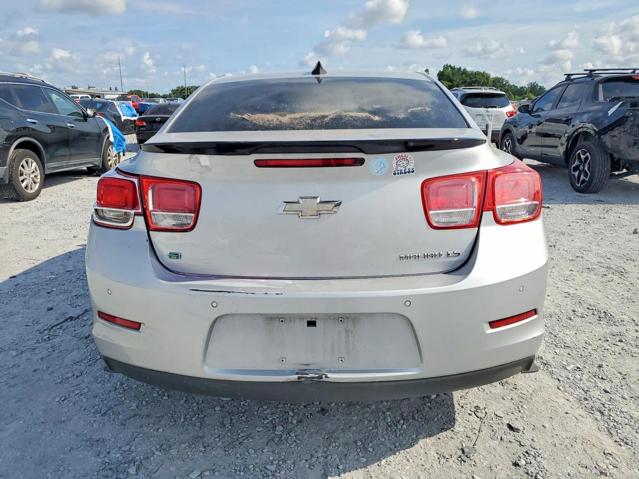 2015 Chevrolet Malibu Ls Silver vin: 1G11B5SL0FF272517