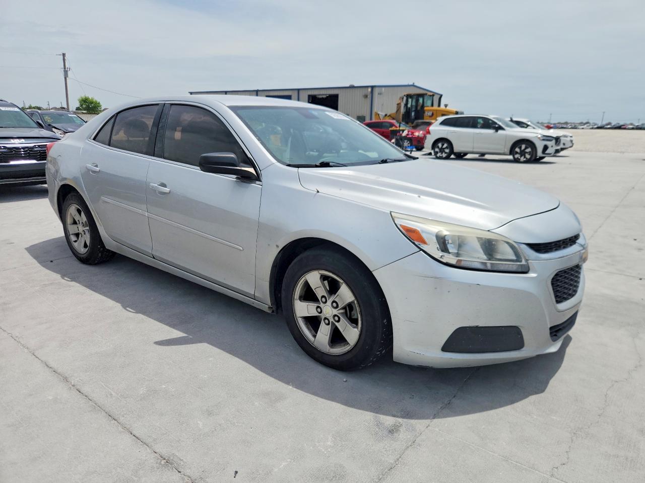 2015 Chevrolet Malibu Ls Silver vin: 1G11B5SL0FF278737