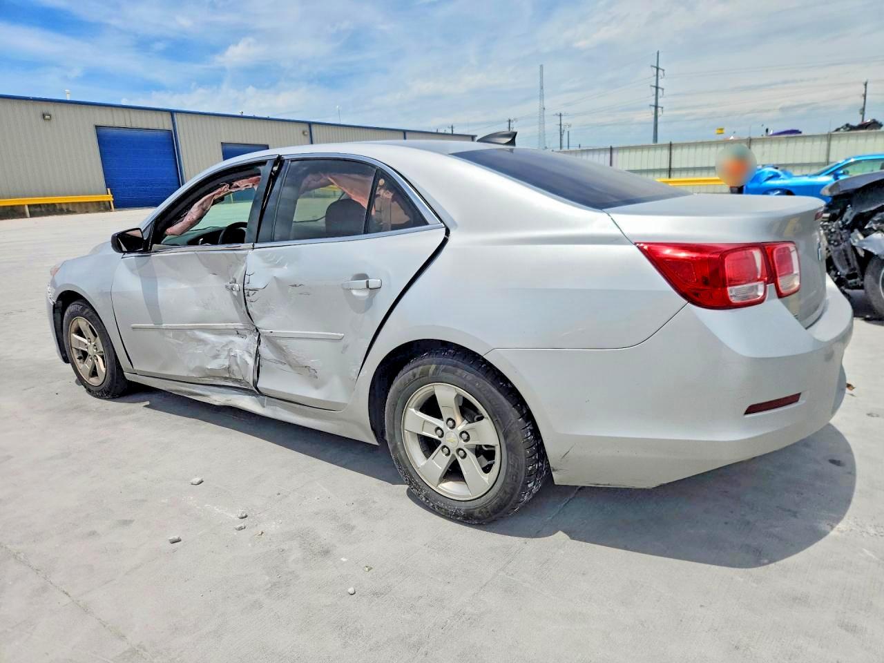 2015 Chevrolet Malibu Ls Silver vin: 1G11B5SL0FF278737