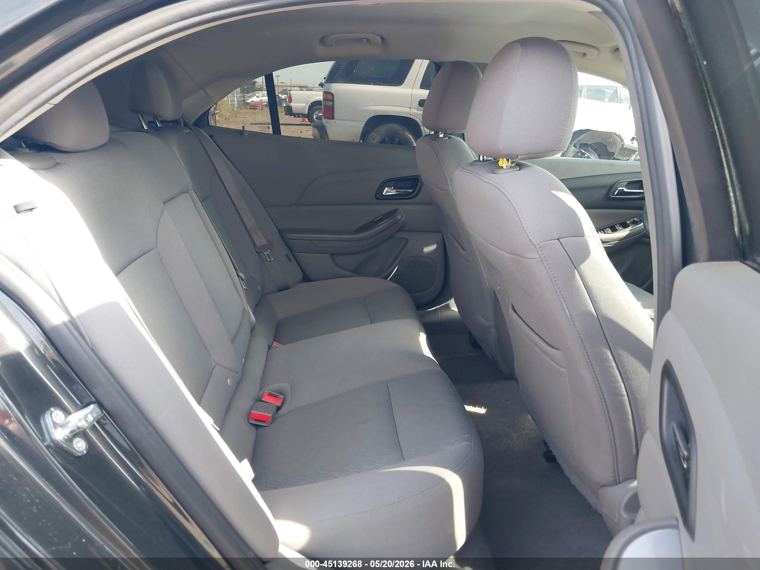 2015 Chevrolet Malibu Ls Gray vin: 1G11B5SL0FF302776