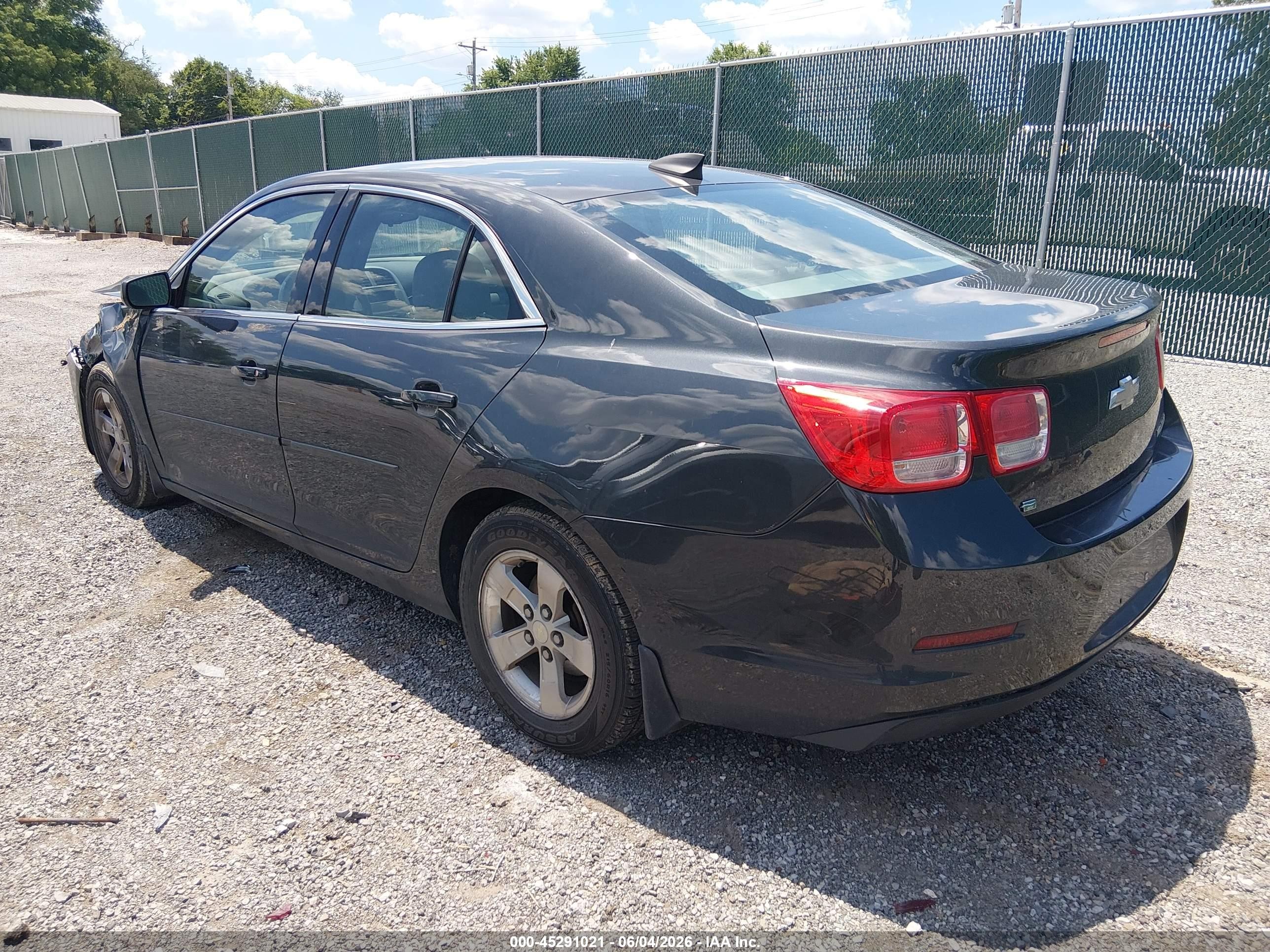 2015 Chevrolet Malibu Ls Gray vin: 1G11B5SL0FF330965